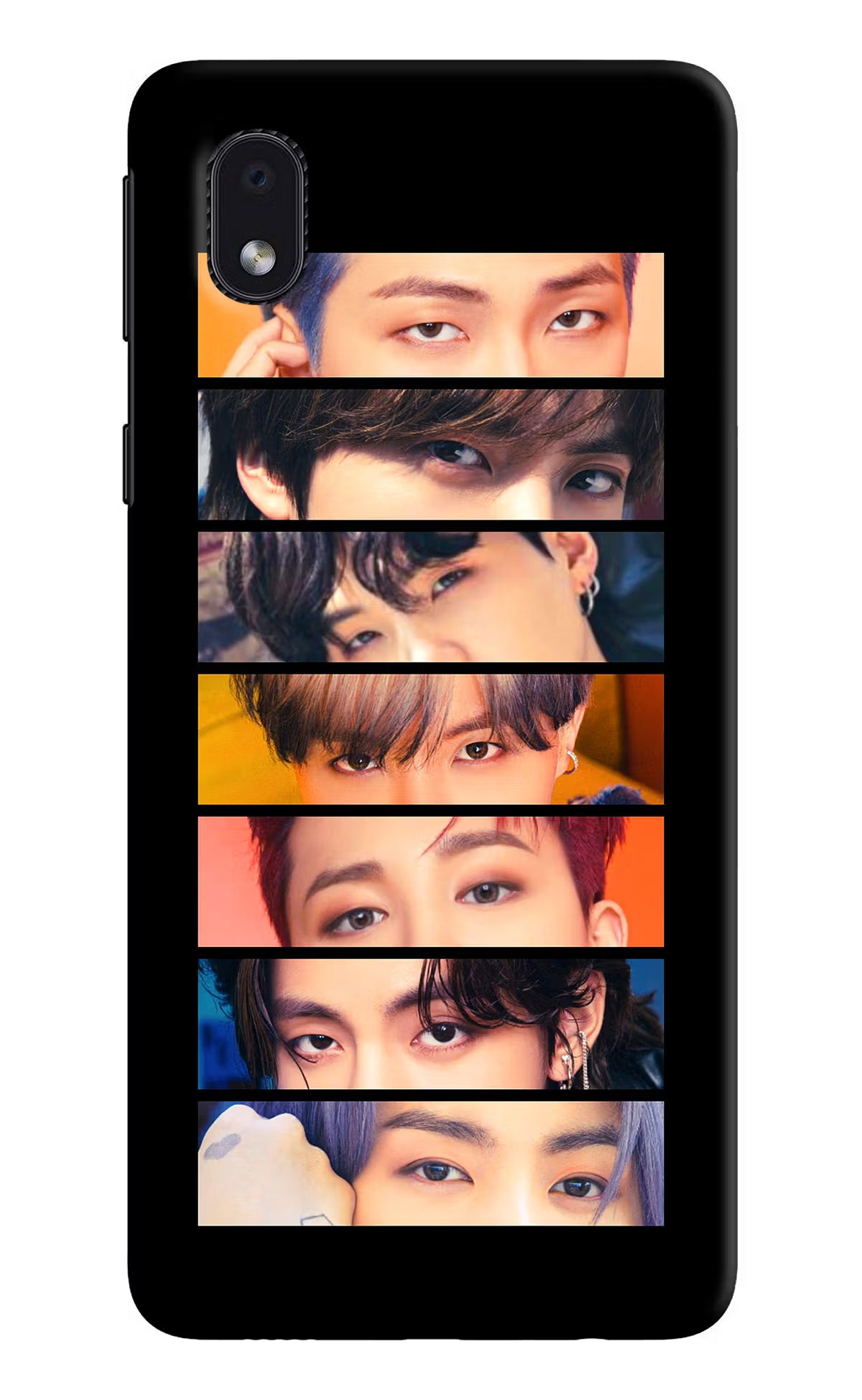 BTS Eyes Samsung M01 Core Back Cover - BTS Eyes Samsung M01 Core Hard Case Back Cover by Casekaro BTS Eyes Samsung M01 Core Hard Case Back Cover by Casekaro