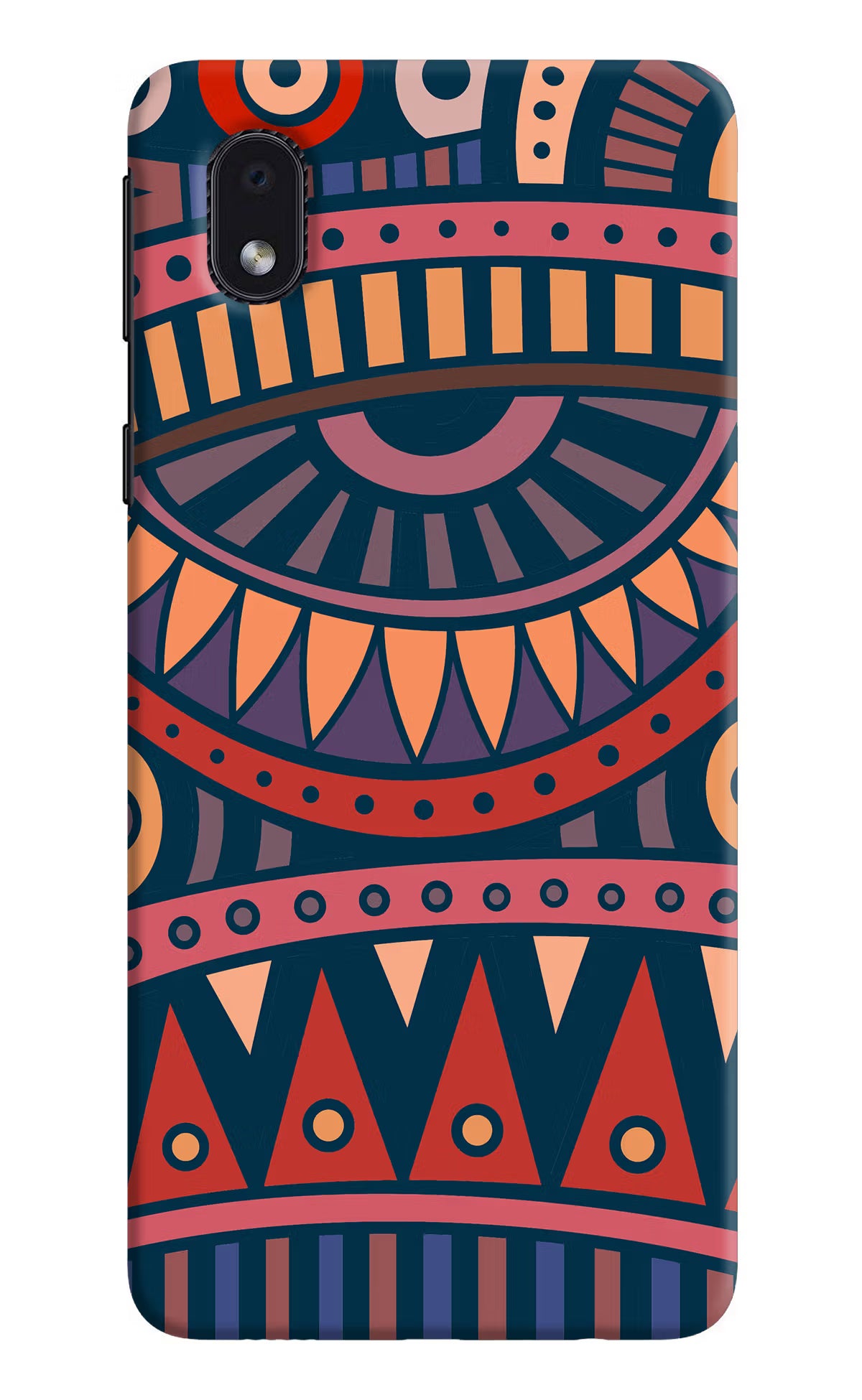 African Culture Design Samsung M01 Core Back Cover - African Culture Design Samsung M01 Core Hard Case Back Cover by Casekaro African Culture Design Samsung M01 Core Hard Case Back Cover by Casekaro