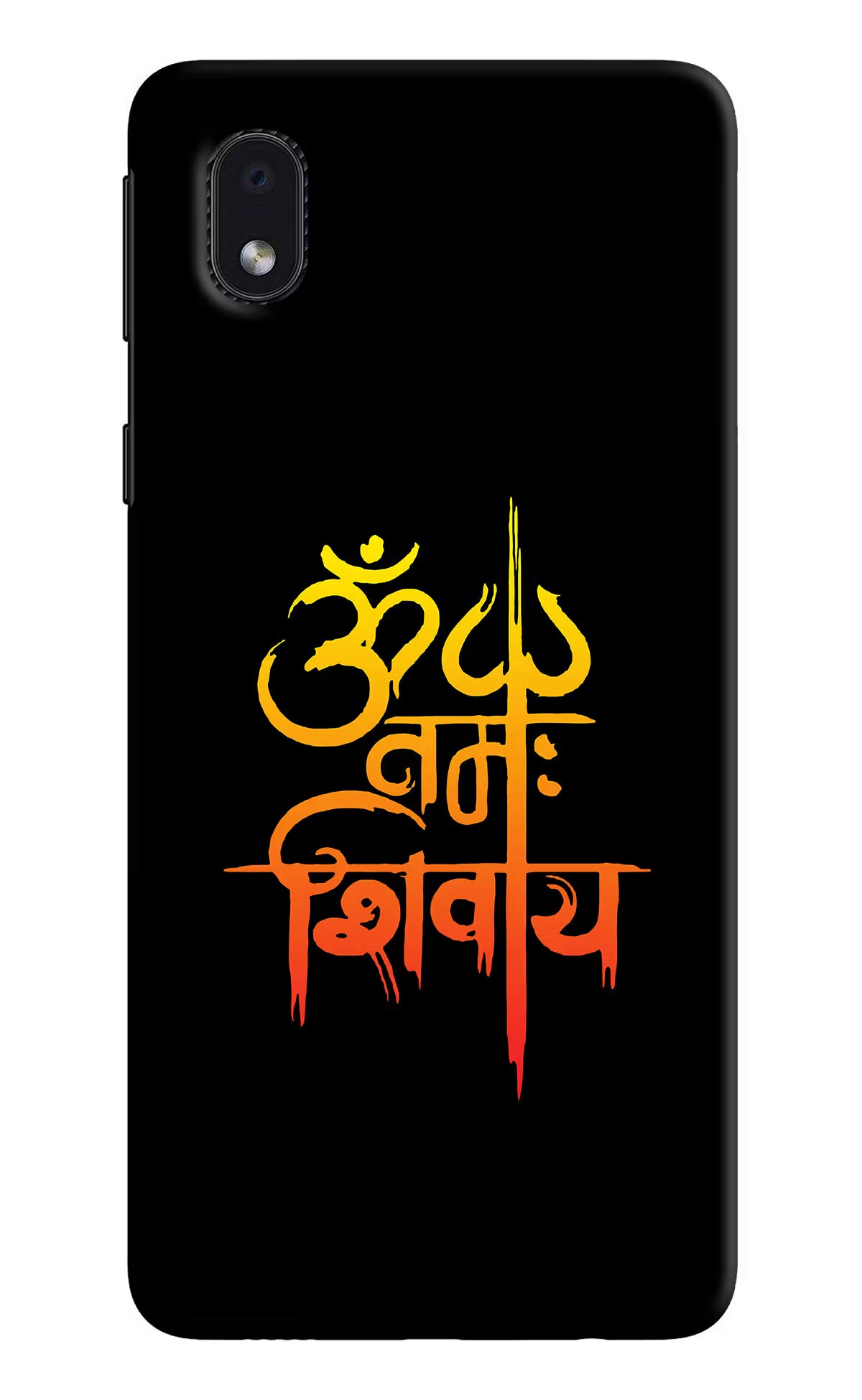Om Namah Shivay Samsung M01 Core Back Cover - Om Namah Shivay Samsung M01 Core Hard Case Back Cover by Casekaro Om Namah Shivay Samsung M01 Core Hard Case Back Cover by Casekaro