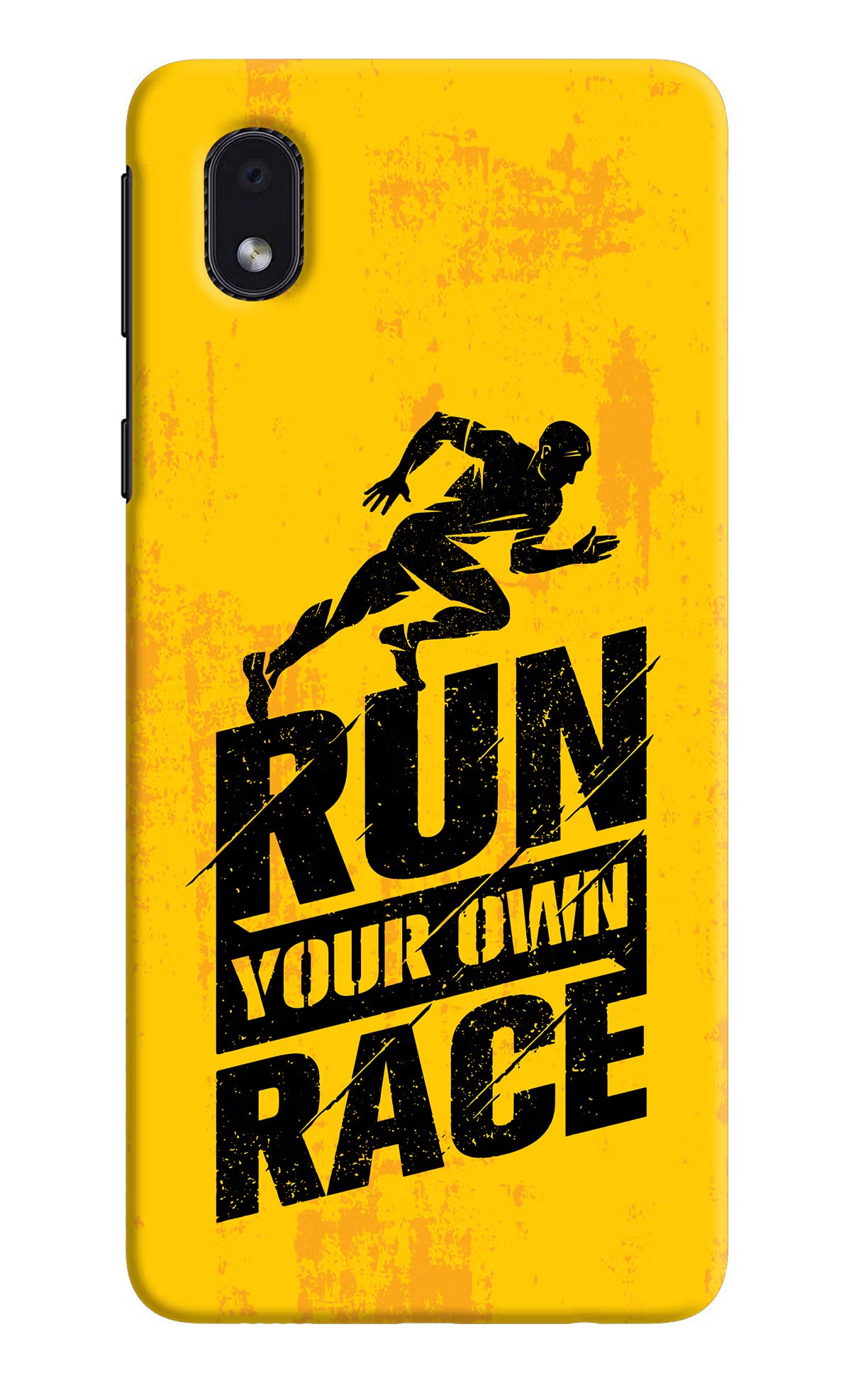 Run Your Own Race Samsung M01 Core Back Cover - Run Your Own Race Samsung M01 Core Hard Case Back Cover by Casekaro Run Your Own Race Samsung M01 Core Hard Case Back Cover by Casekaro