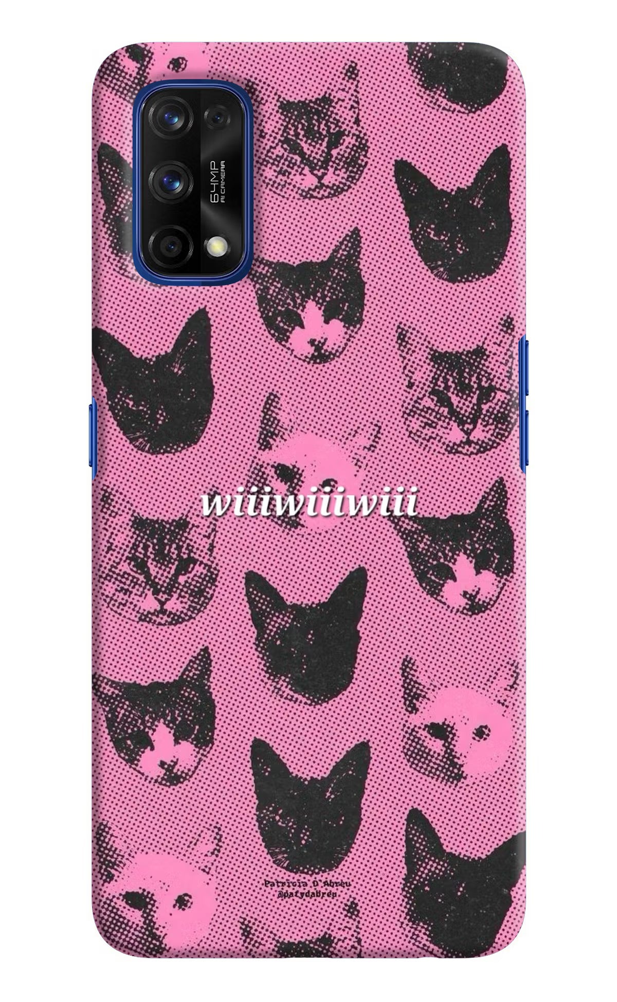 Pink Cats Realme 7 Pro Back Cover - Pink Cats Realme 7 Pro Back Cover Pink Cats Realme 7 Pro Back Cover