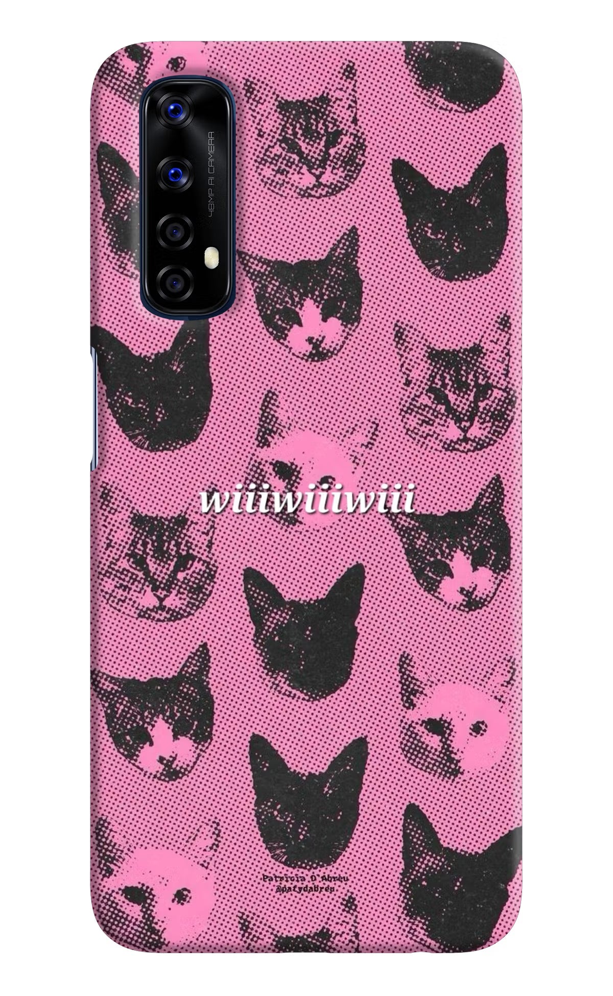 Pink Cats Realme 7/Narzo 20 Pro Back Cover - Pink Cats Realme 7/Narzo 20 Pro Back Cover Pink Cats Realme 7/Narzo 20 Pro Back Cover