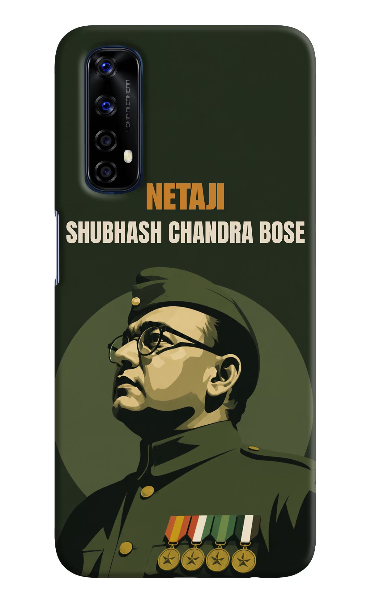 Netaji Legacy Realme 7/Narzo 20 Pro Back Cover - Netaji Legacy Realme 7/Narzo 20 Pro Back Cover Netaji Legacy Realme 7/Narzo 20 Pro Back Cover