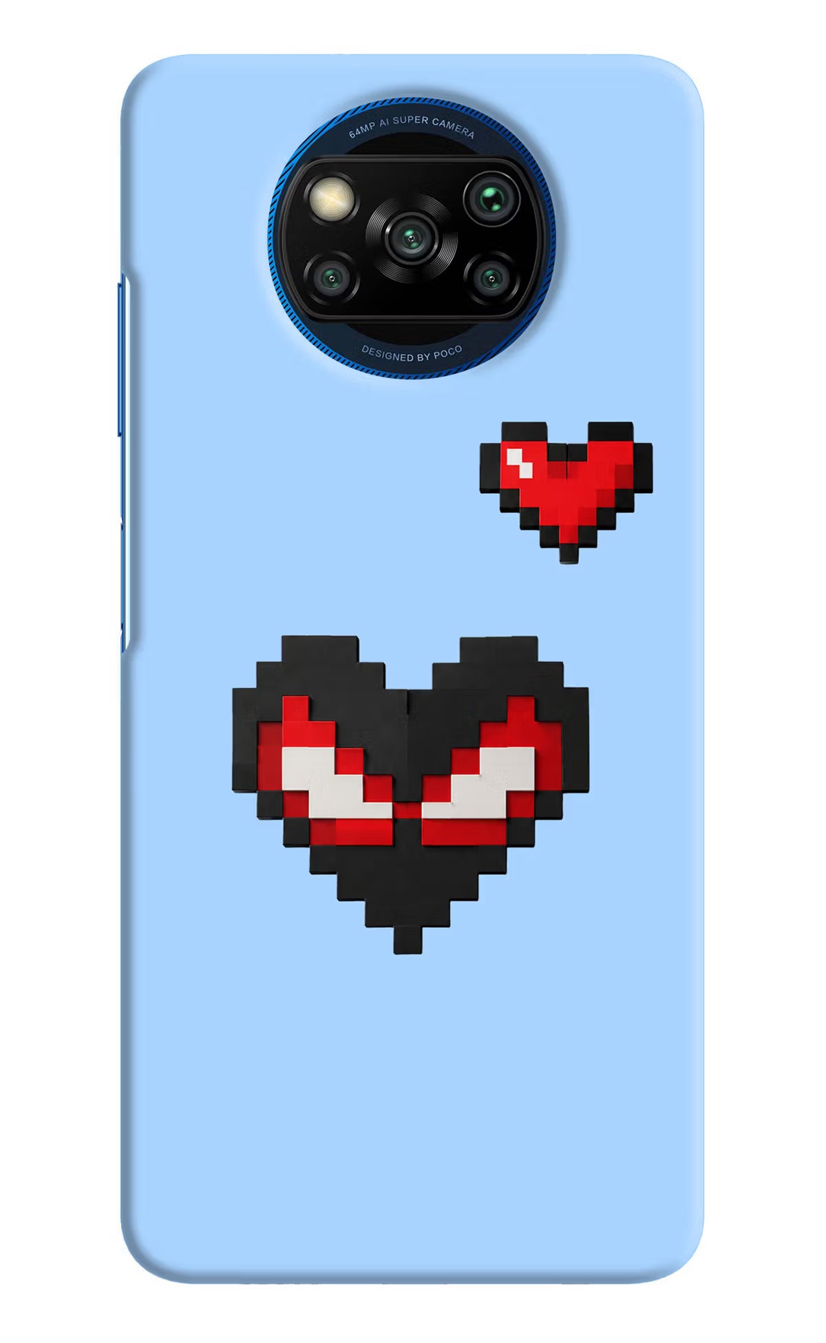 Peter Heart Poco X3/X3 Pro Back Cover - Peter Heart Poco X3/X3 Pro Back Cover Peter Heart Poco X3/X3 Pro Back Cover