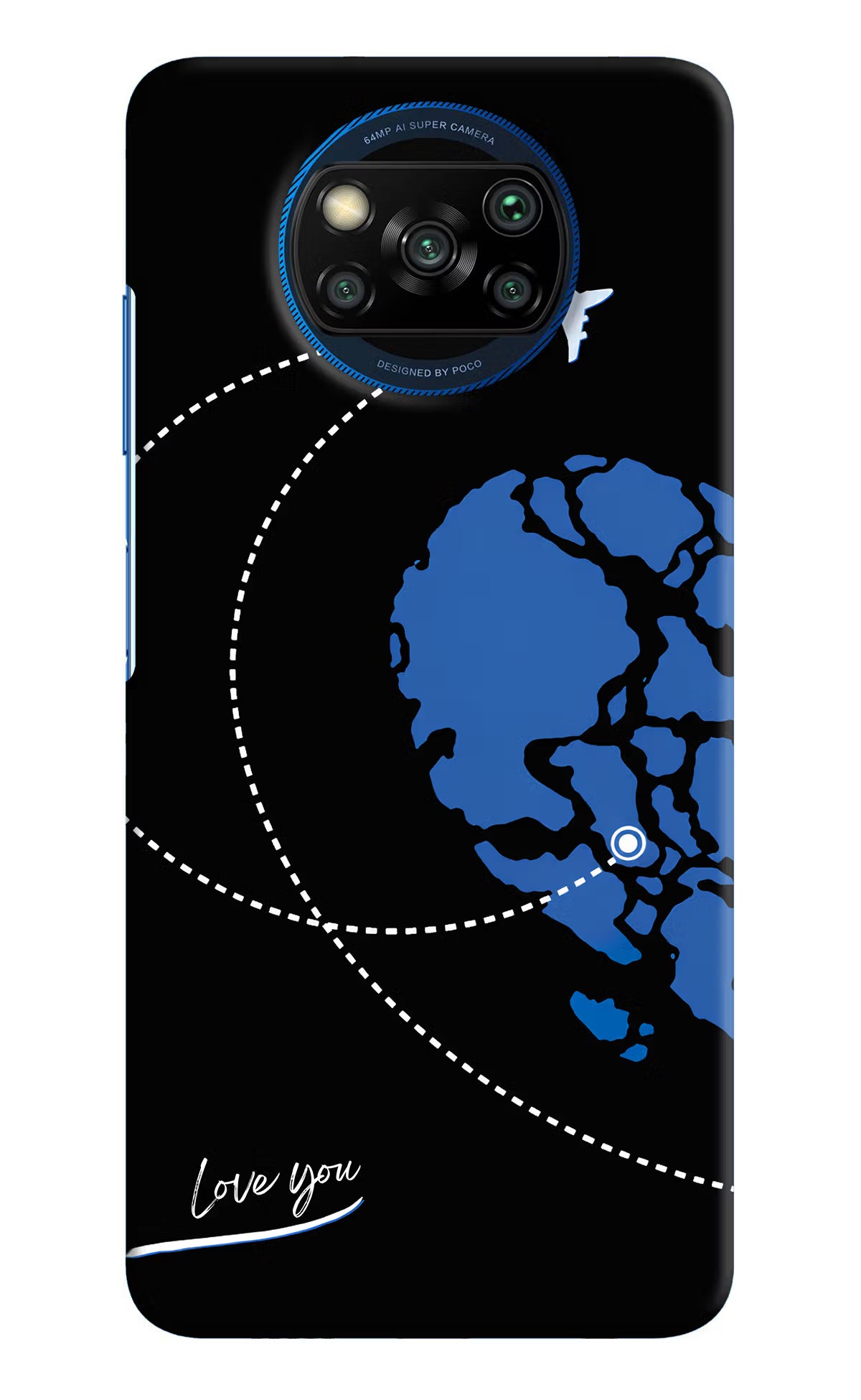 Love Orbit Poco X3/X3 Pro Back Cover - Love Orbit Poco X3/X3 Pro Back Cover Love Orbit Poco X3/X3 Pro Back Cover