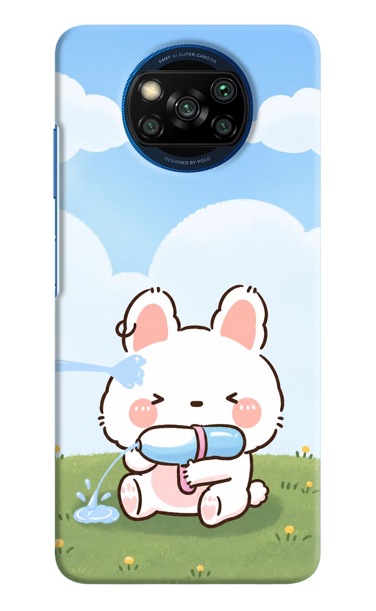Bunny Treat Poco X3/X3 Pro Back Cover - Bunny Treat Poco X3/X3 Pro Back Cover Bunny Treat Poco X3/X3 Pro Back Cover