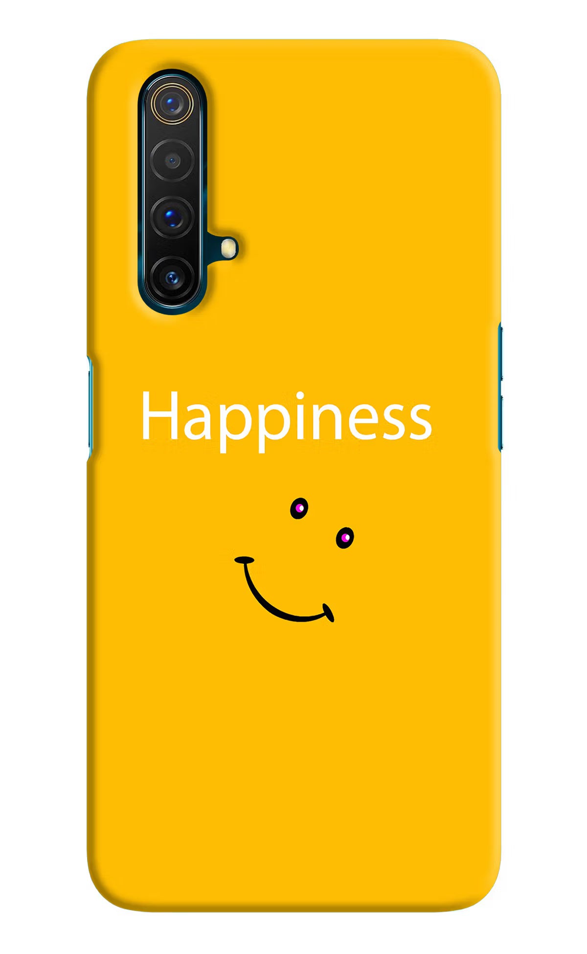 Happiness With Smiley Realme X3 Back Cover - Happiness With Smiley Realme X3 Hard Case Back Cover by Casekaro Happiness With Smiley Realme X3 Hard Case Back Cover by Casekaro