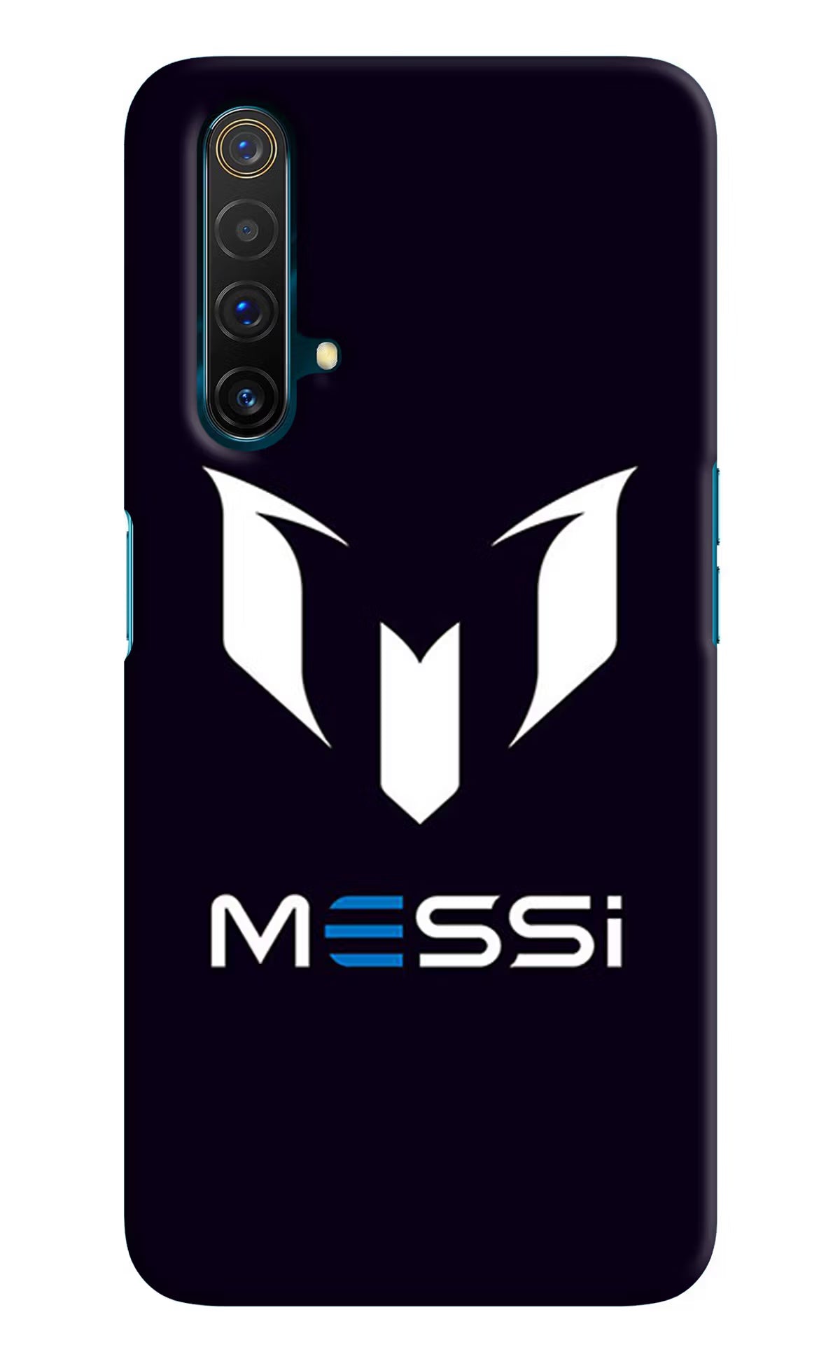 Messi Logo Realme X3 Back Cover - Messi Logo Realme X3 Hard Case Back Cover by Casekaro Messi Logo Realme X3 Hard Case Back Cover by Casekaro