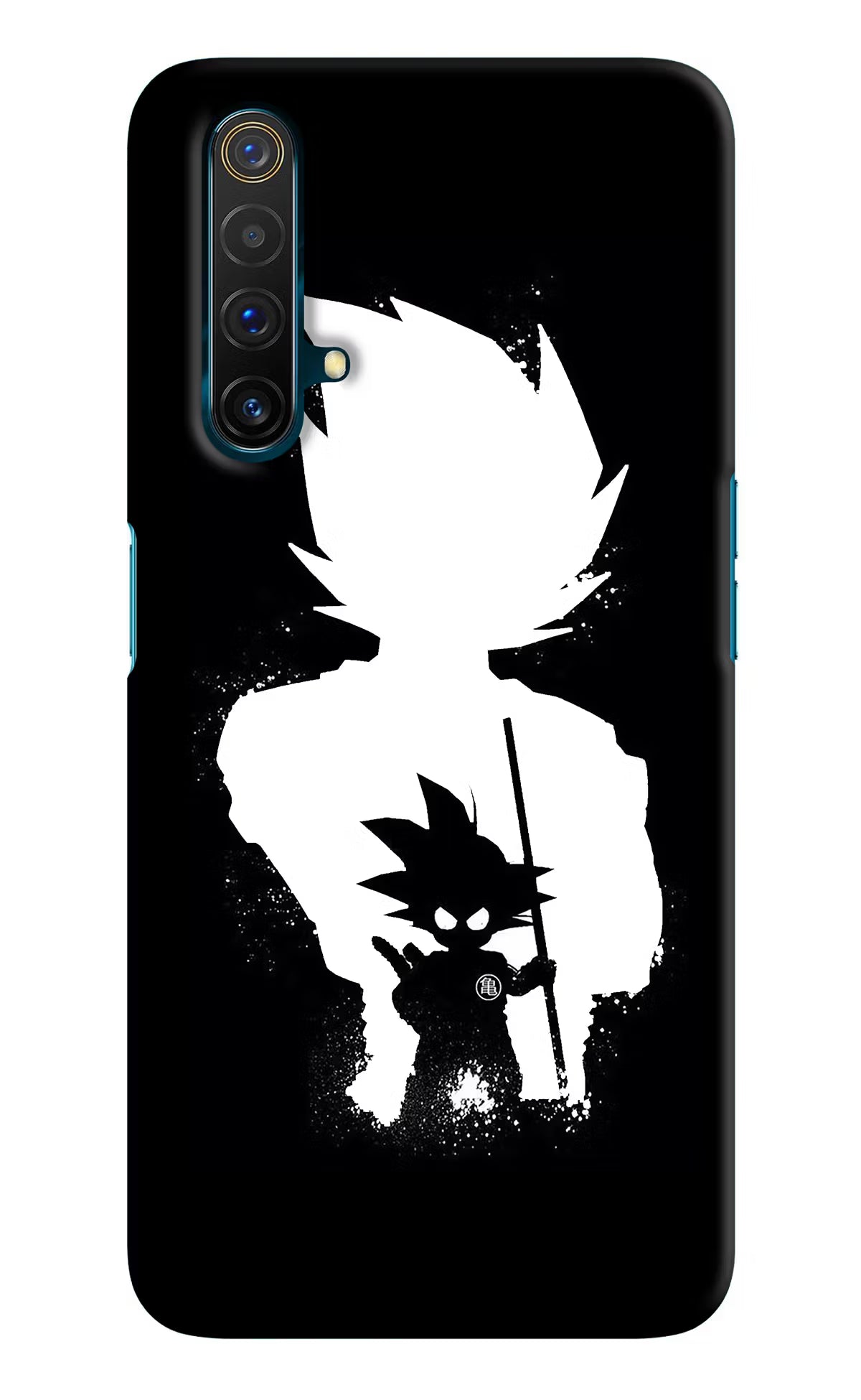 Goku Shadow Realme X3 Back Cover - Goku Shadow Realme X3 Hard Case Back Cover by Casekaro Goku Shadow Realme X3 Hard Case Back Cover by Casekaro