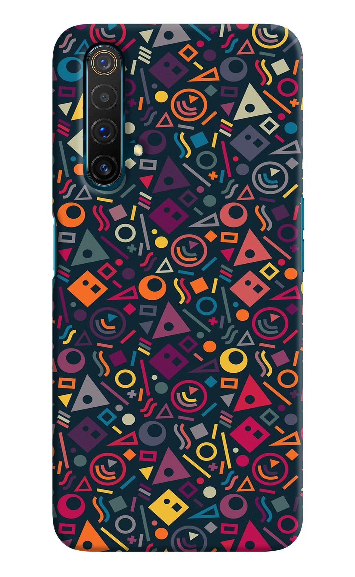 Geometric Abstract Realme X3 Back Cover - Geometric Abstract Realme X3 Hard Case Back Cover by Casekaro Geometric Abstract Realme X3 Hard Case Back Cover by Casekaro