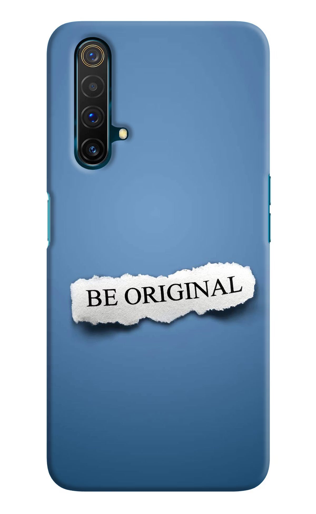 Be Original Realme X3 Back Cover - Be Original Realme X3 Hard Case Back Cover by Casekaro Be Original Realme X3 Hard Case Back Cover by Casekaro