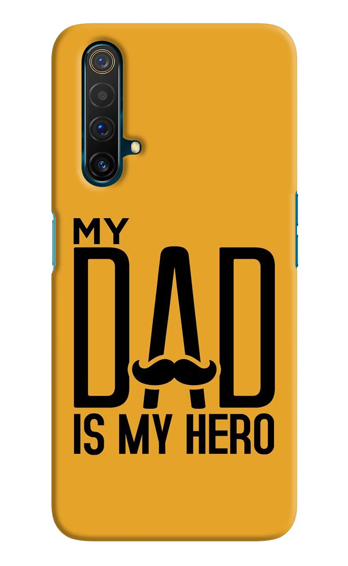 My Dad Is My Hero Realme X3 Back Cover - My Dad Is My Hero Realme X3 Hard Case Back Cover by Casekaro My Dad Is My Hero Realme X3 Hard Case Back Cover by Casekaro