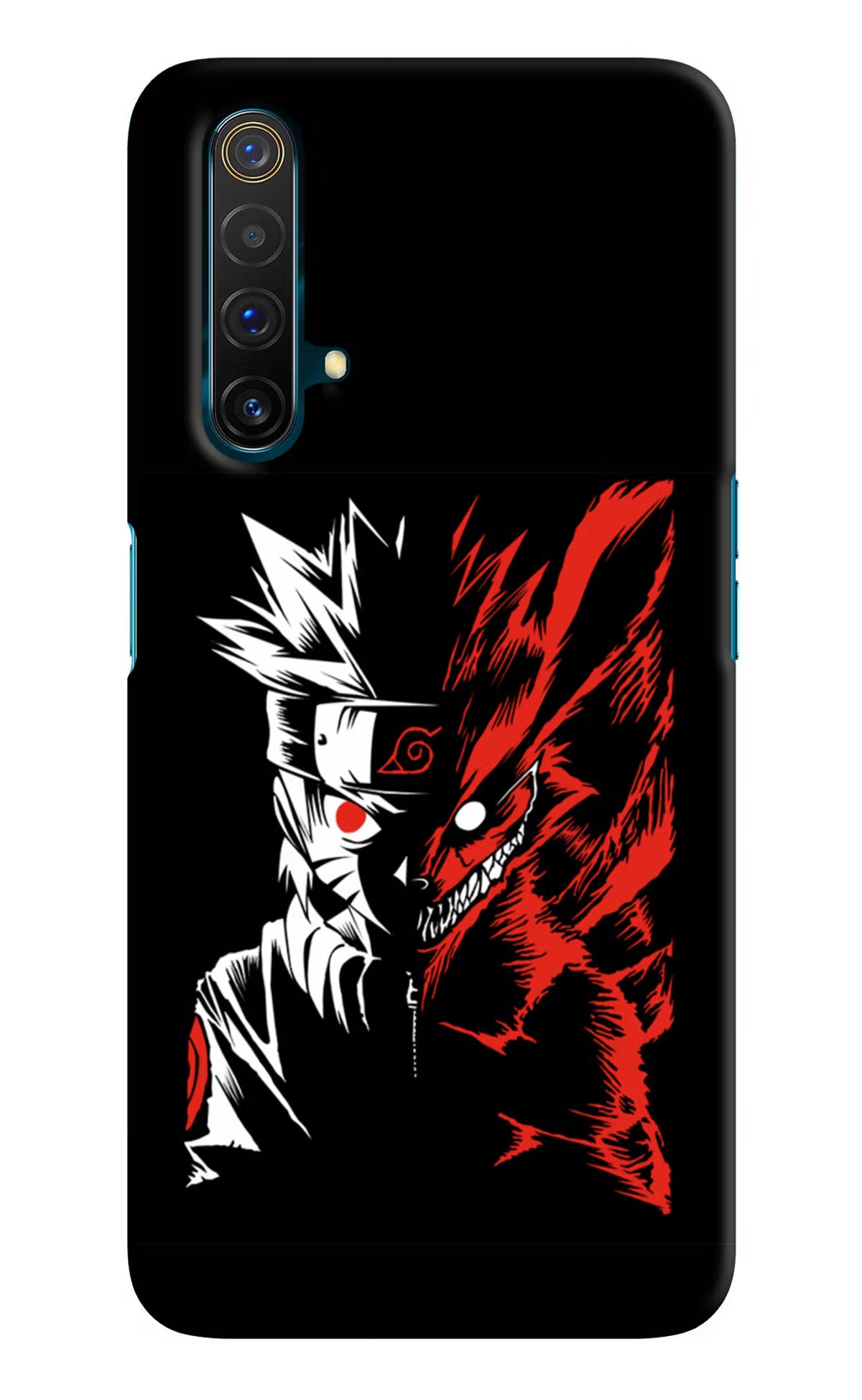 Naruto Two Face Realme X3 Back Cover - Naruto Two Face Realme X3 Hard Case Back Cover by Casekaro Naruto Two Face Realme X3 Hard Case Back Cover by Casekaro