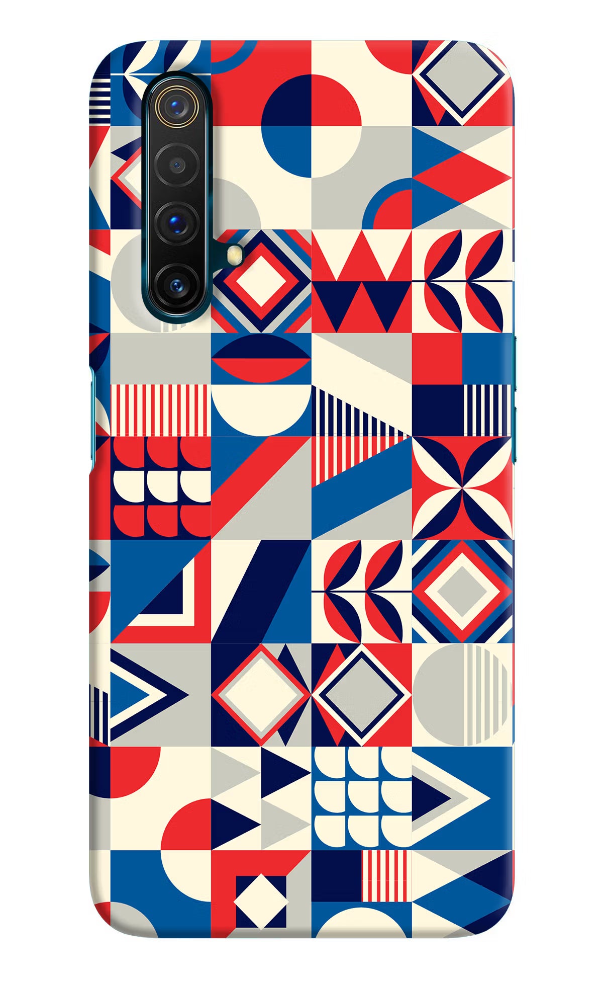 Colorful Pattern Realme X3 Back Cover - Colorful Pattern Realme X3 Hard Case Back Cover by Casekaro Colorful Pattern Realme X3 Hard Case Back Cover by Casekaro