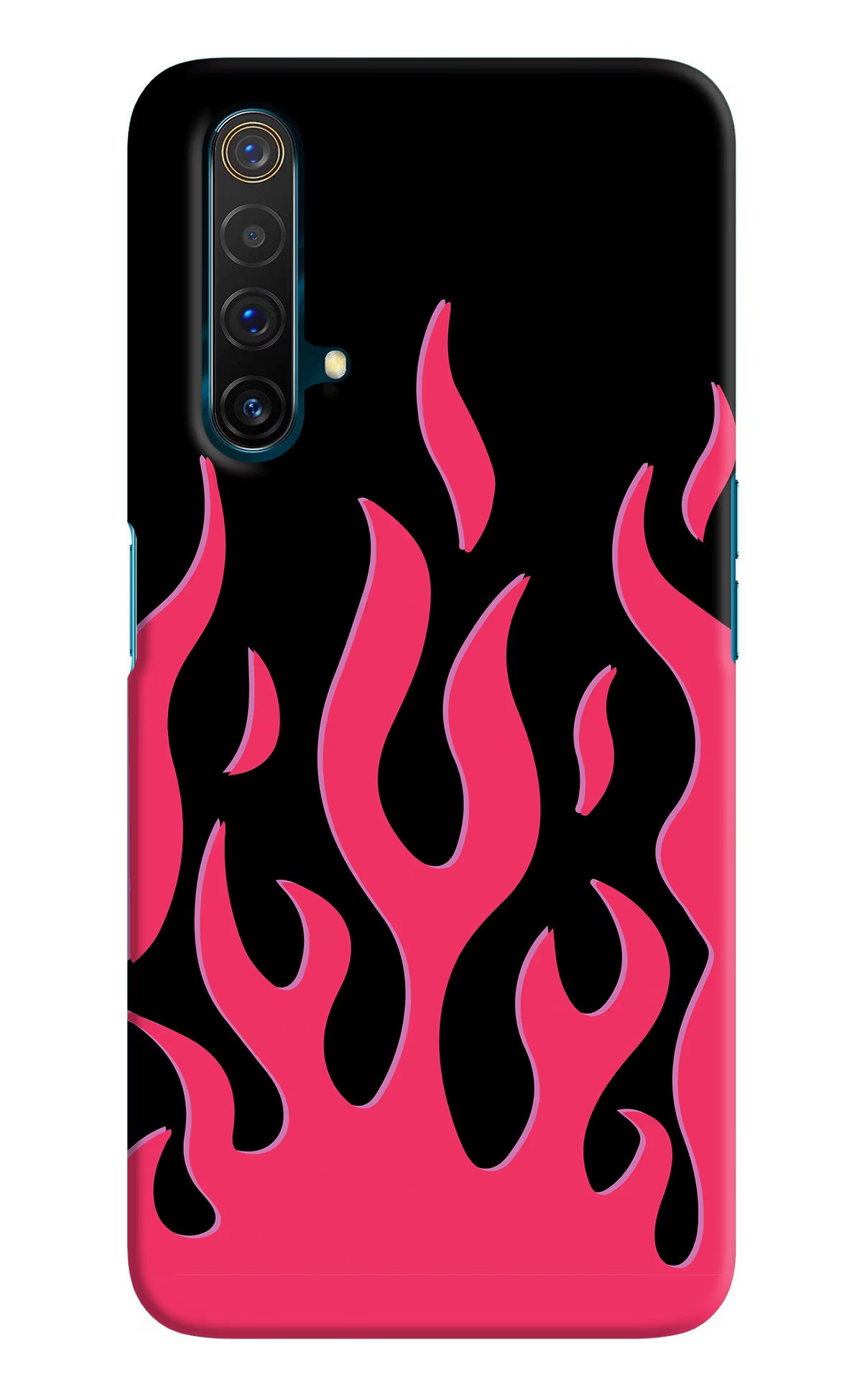 Fire Flames Realme X3 Back Cover - Fire Flames Realme X3 Hard Case Back Cover by Casekaro Fire Flames Realme X3 Hard Case Back Cover by Casekaro