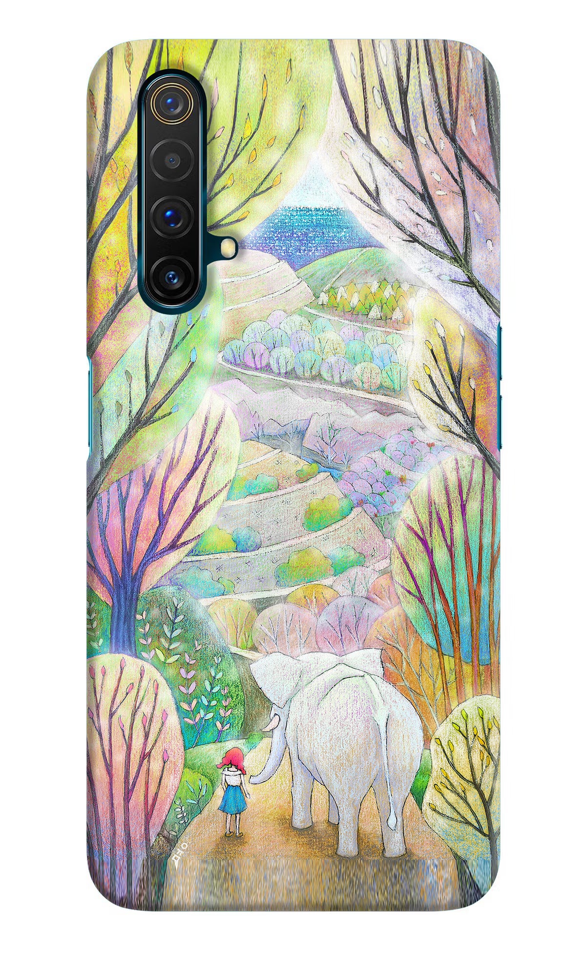Nature Painting Realme X3 Back Cover - Nature Painting Realme X3 Hard Case Back Cover by Casekaro Nature Painting Realme X3 Hard Case Back Cover by Casekaro