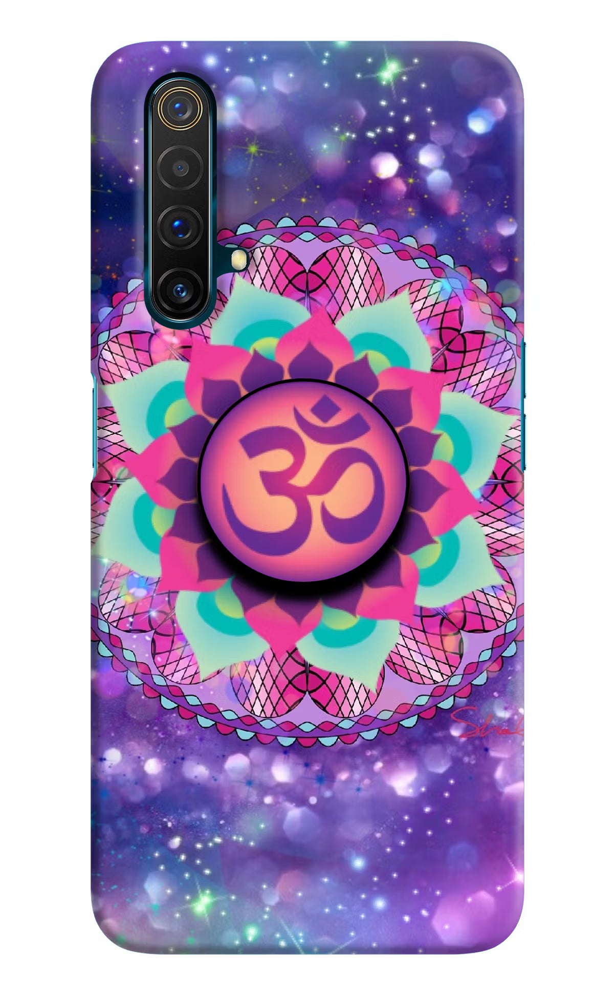 Om Purple Realme X3 Pop Case - Om Purple Realme X3 Pop Case by Casekaro Om Purple Realme X3 Pop Case by Casekaro