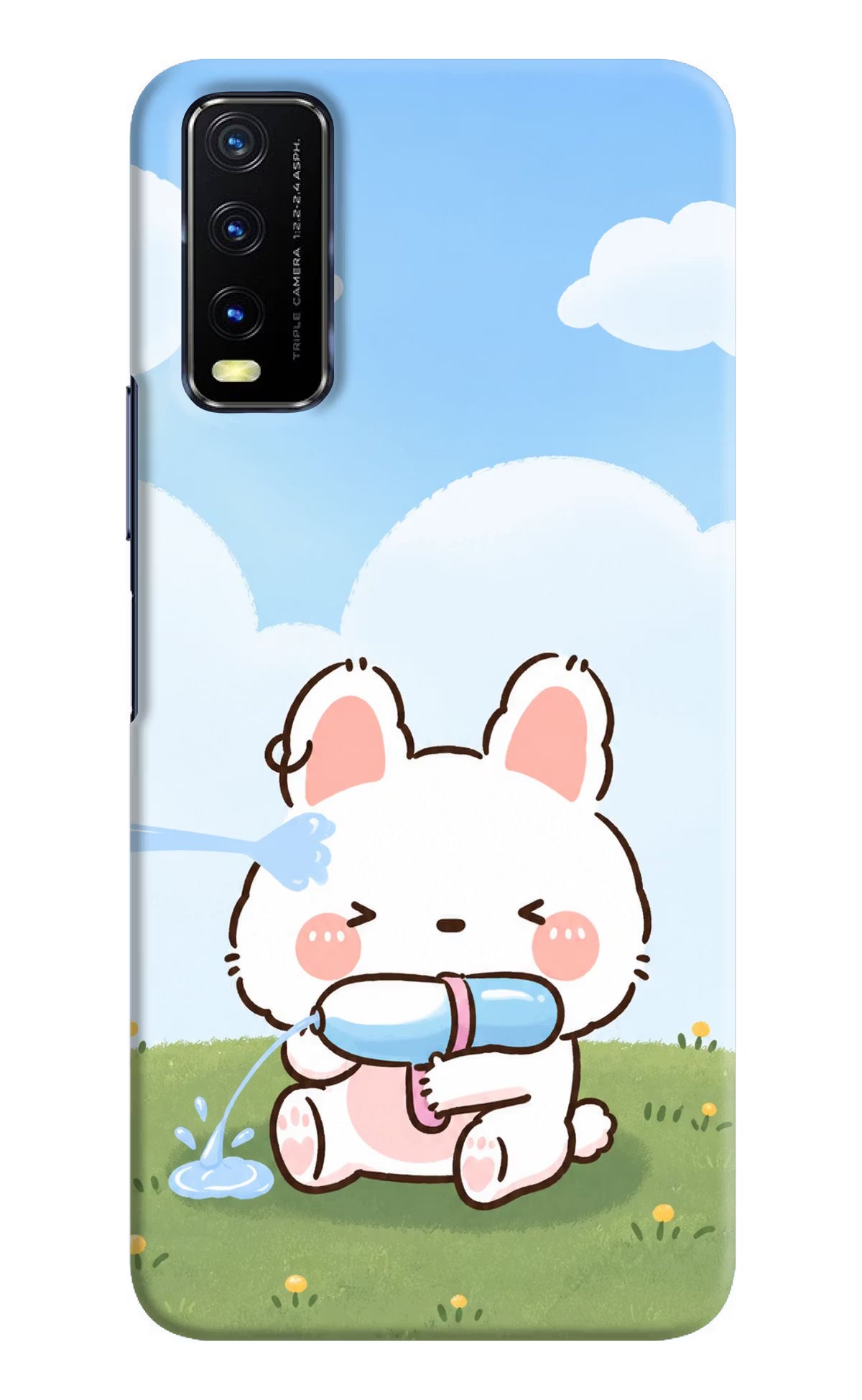 Bunny Treat Vivo Y20/Y20i Back Cover - Bunny Treat Vivo Y20/Y20i Back Cover Bunny Treat Vivo Y20/Y20i Back Cover