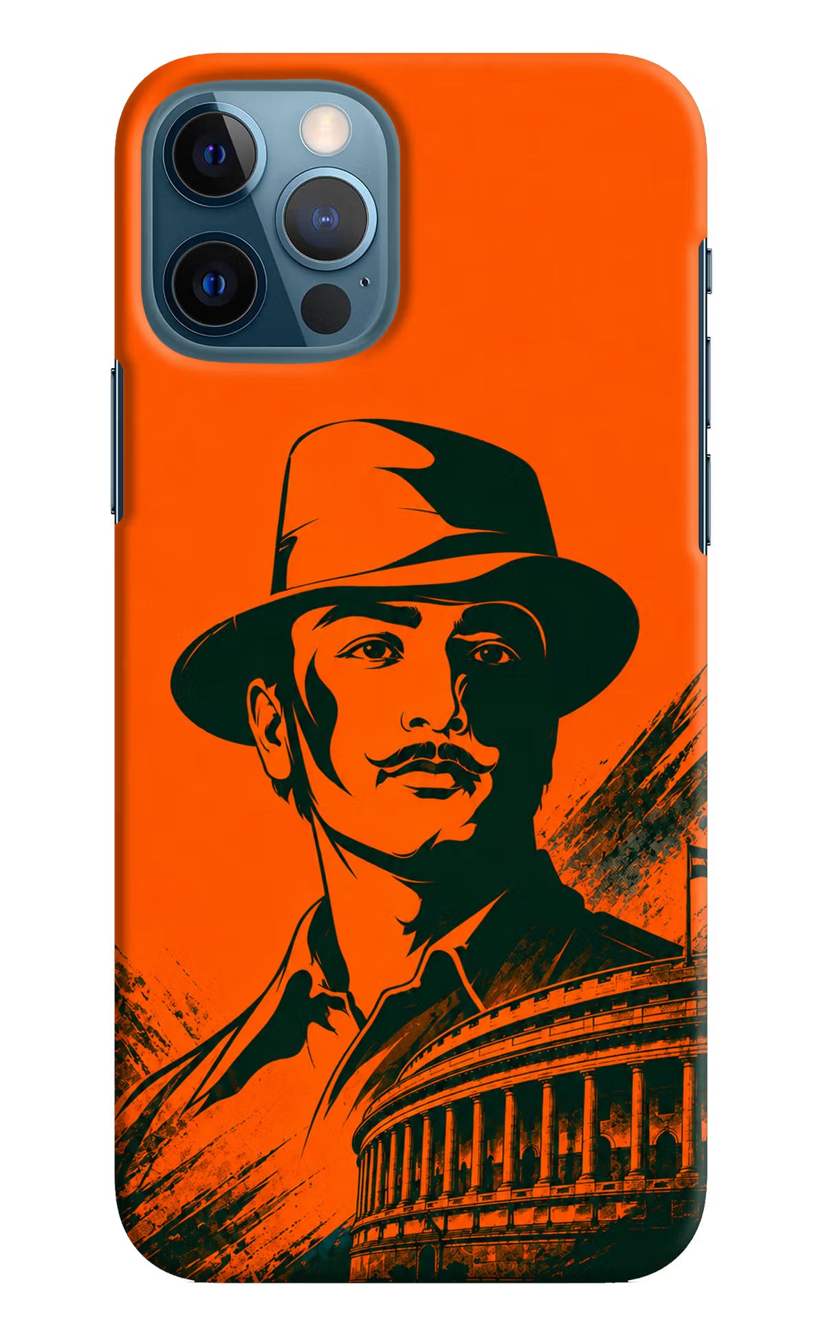 Bhagat Singh Legacy iPhone 12 Pro Back Cover - Bhagat Singh Legacy iPhone 12 Pro Back Cover Bhagat Singh Legacy iPhone 12 Pro Back Cover