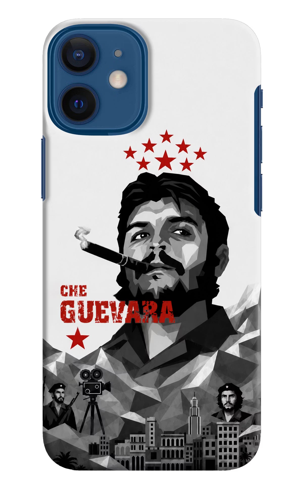 Che Guevara Iconic iPhone 12 Mini Back Cover - Che Guevara Iconic iPhone 12 Mini Back Cover Che Guevara Iconic iPhone 12 Mini Back Cover