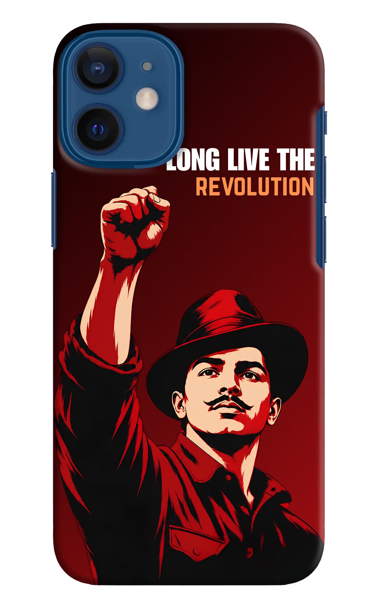 Bhagat Singh Revolution iPhone 12 Mini Back Cover - Bhagat Singh Revolution iPhone 12 Mini Back Cover Bhagat Singh Revolution iPhone 12 Mini Back Cover