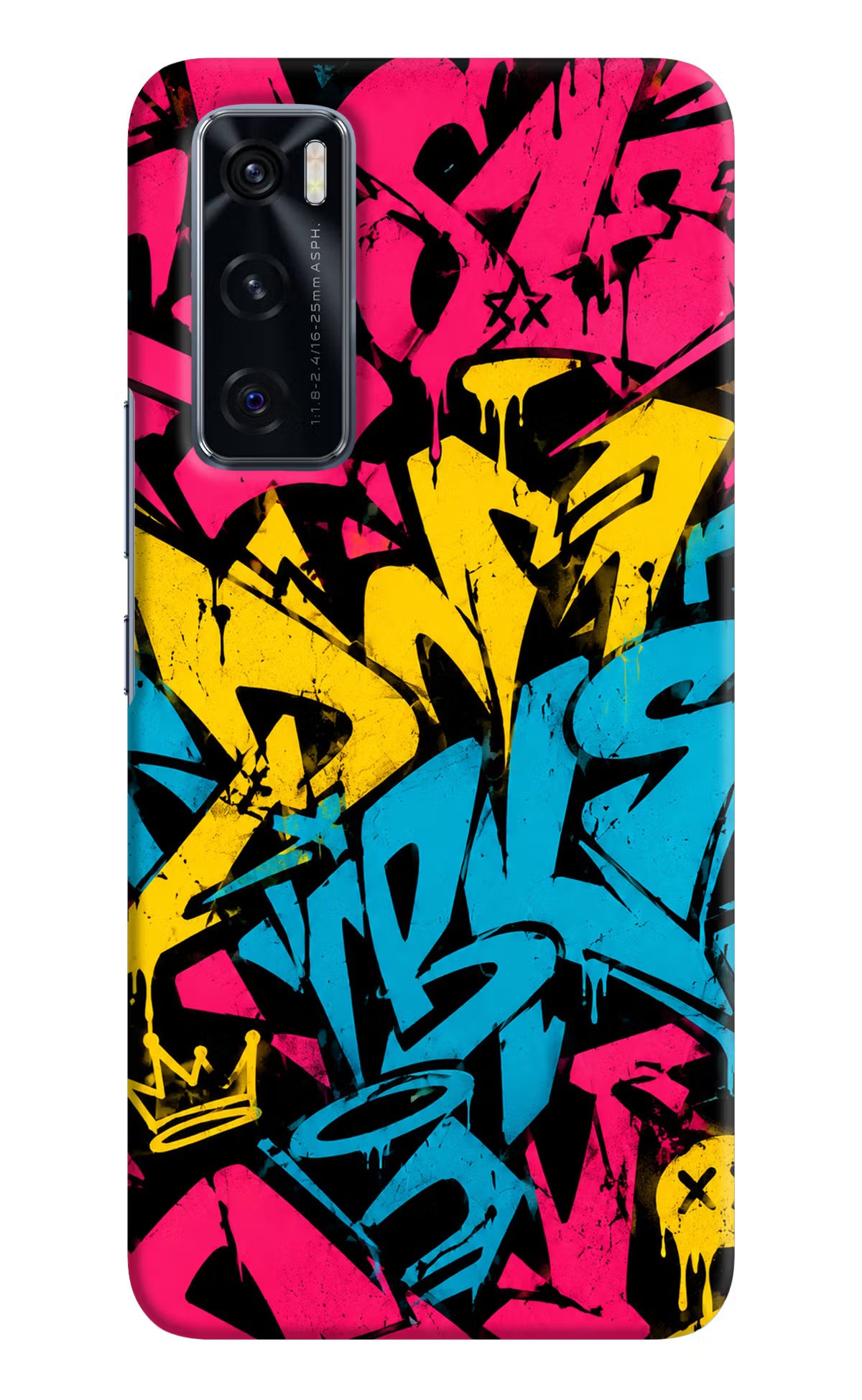 Graffiti Vibe Vivo V20 SE Back Cover - Graffiti Vibe Vivo V20 SE Back Cover Graffiti Vibe Vivo V20 SE Back Cover