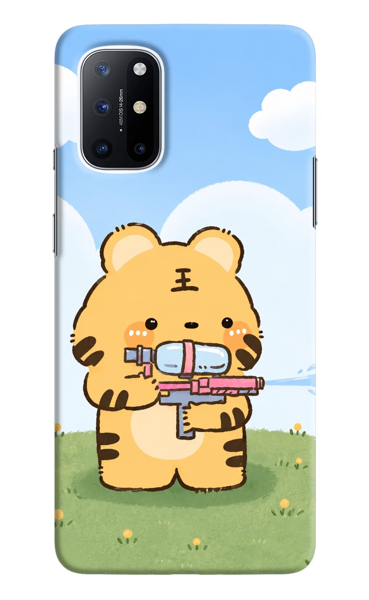 Tiger Treat Oneplus 8T Back Cover - Tiger Treat Oneplus 8T Back Cover Tiger Treat Oneplus 8T Back Cover