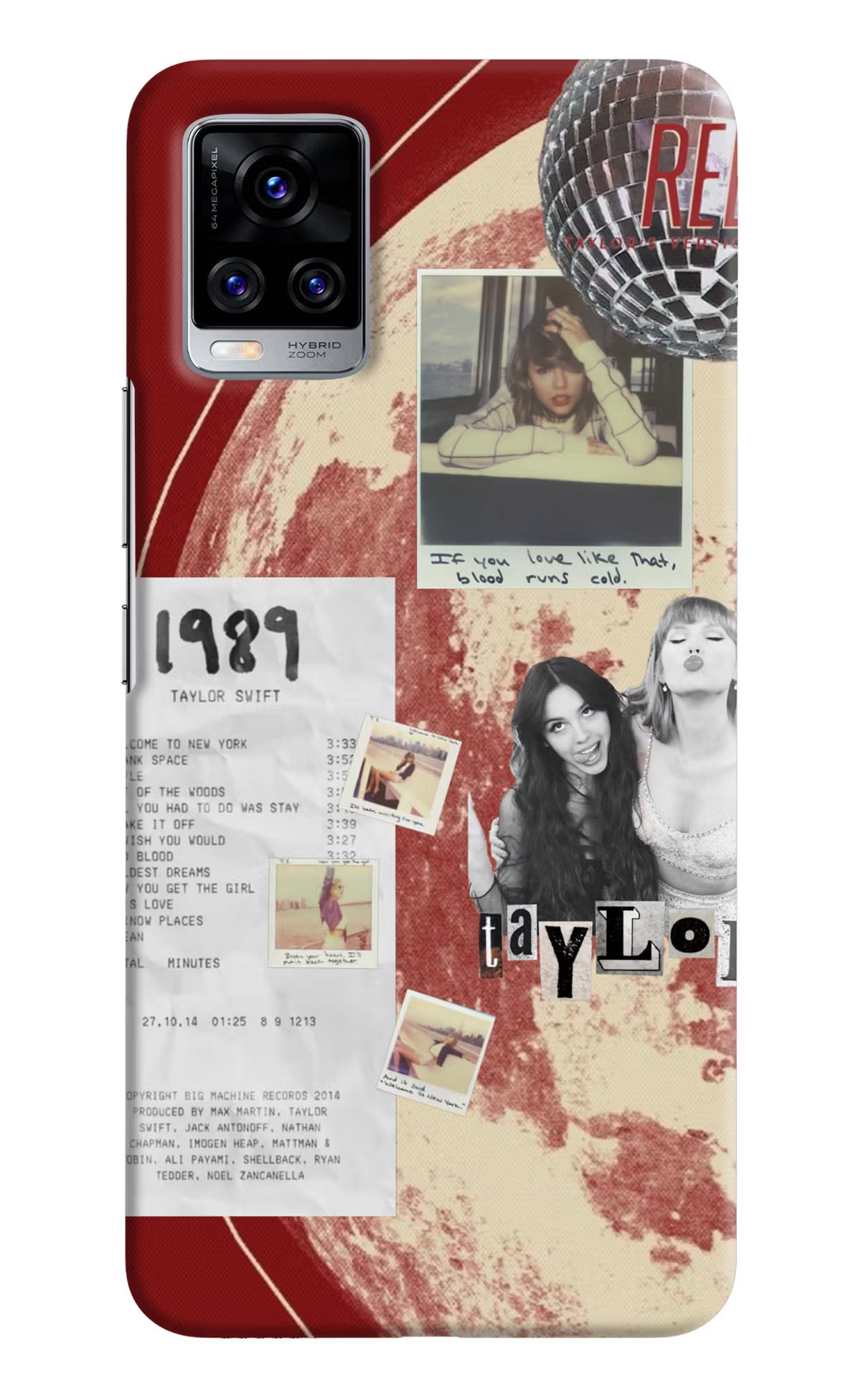 Taylor Swift Vivo V20 Pro Back Cover - Taylor Swift Vivo V20 Pro Back Cover Taylor Swift Vivo V20 Pro Back Cover