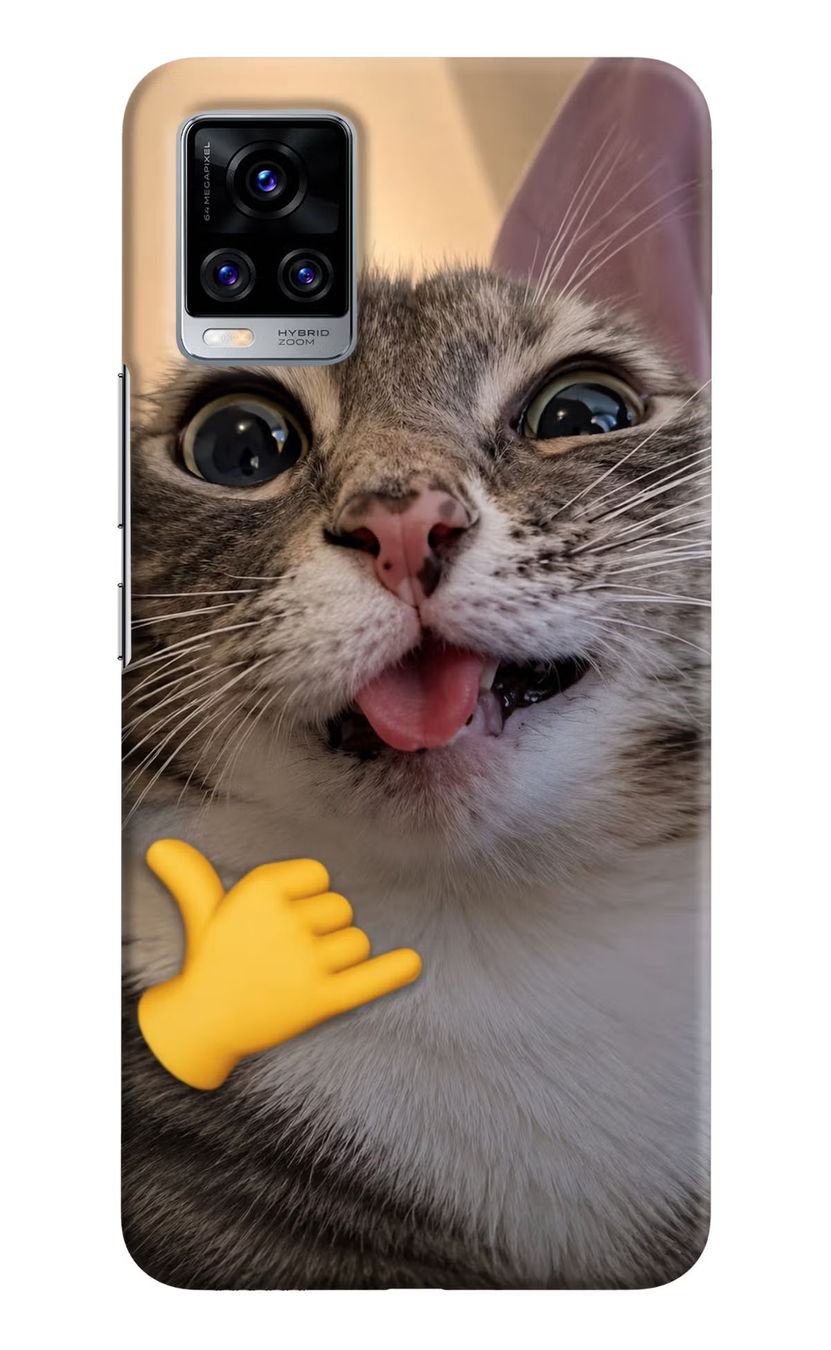 Silly Cat Call Vivo V20 Pro Back Cover - Silly Cat Call Vivo V20 Pro Back Cover Silly Cat Call Vivo V20 Pro Back Cover