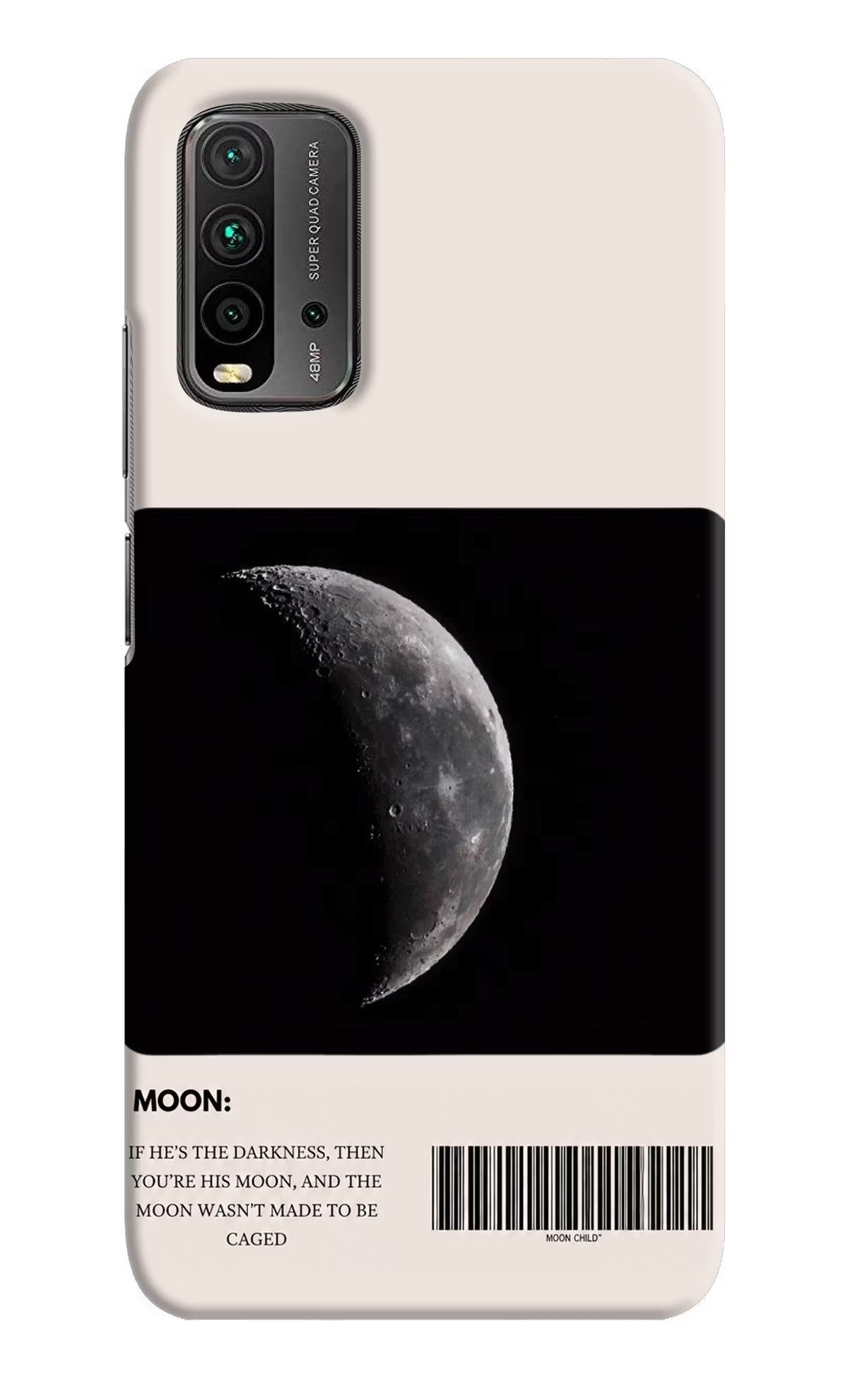 Moon Phase Redmi 9 Power Back Cover - Moon Phase Redmi 9 Power Back Cover Moon Phase Redmi 9 Power Back Cover