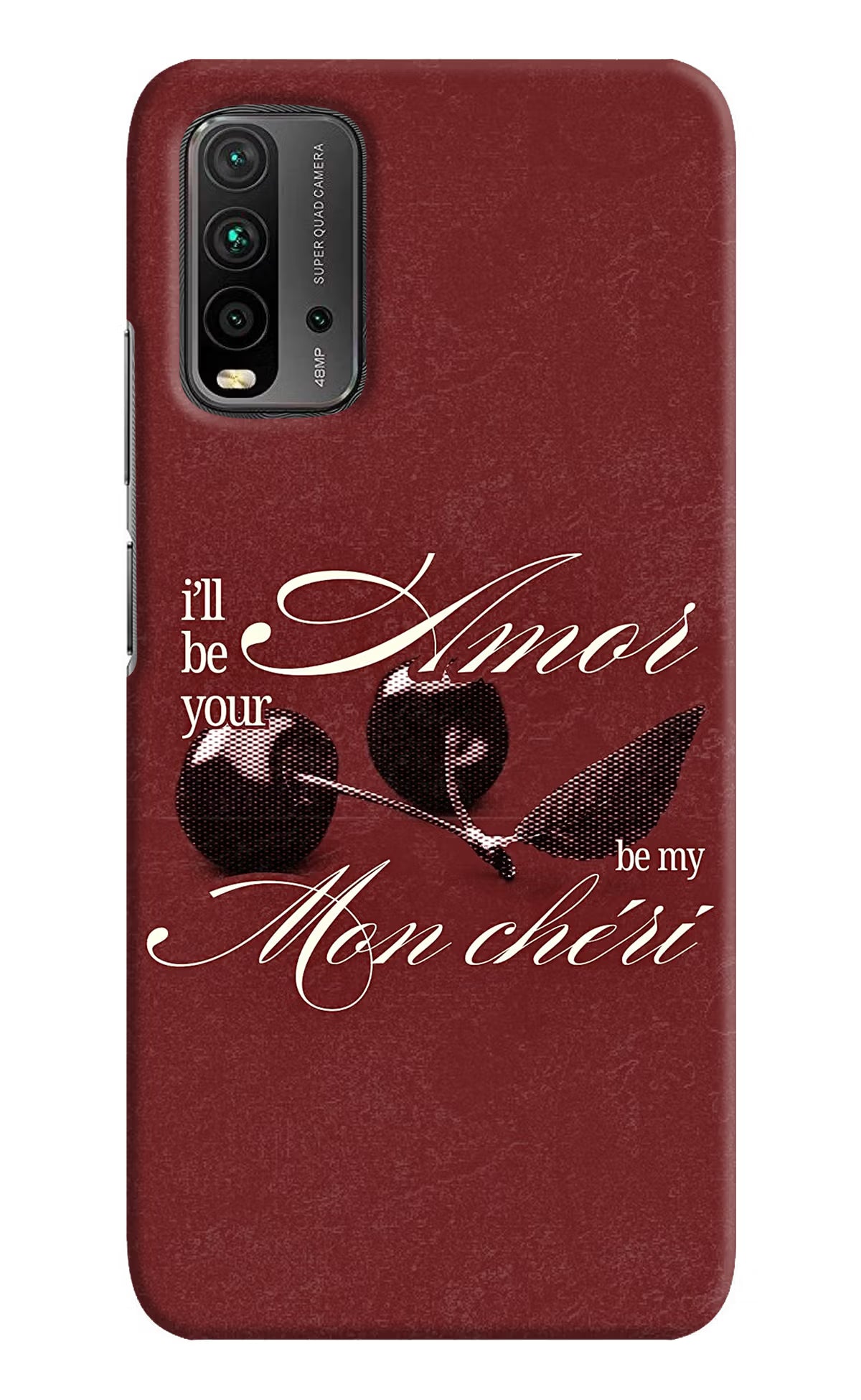 Velvet Cherry Redmi 9 Power Back Cover - Velvet Cherry Redmi 9 Power Back Cover Velvet Cherry Redmi 9 Power Back Cover
