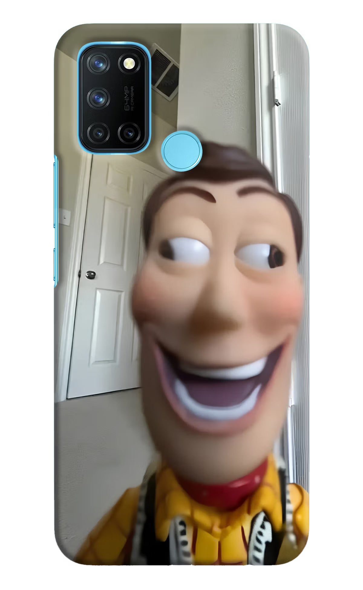 Side Eye Woody Realme C17/Realme 7i Back Cover - Side Eye Woody Realme C17/Realme 7i Back Cover Side Eye Woody Realme C17/Realme 7i Back Cover