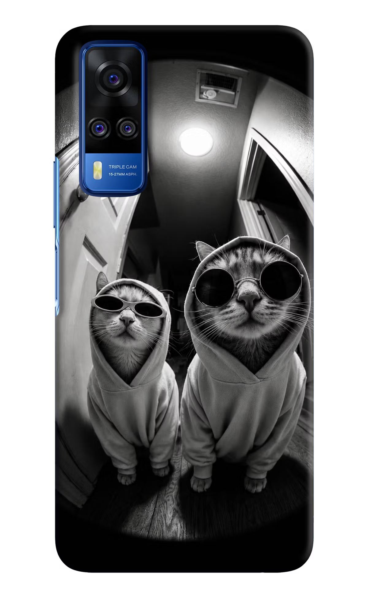 Hood Cats Vivo Y51A/Y51 2020 Back Cover - Hood Cats Vivo Y51A/Y51 2020 Back Cover Hood Cats Vivo Y51A/Y51 2020 Back Cover