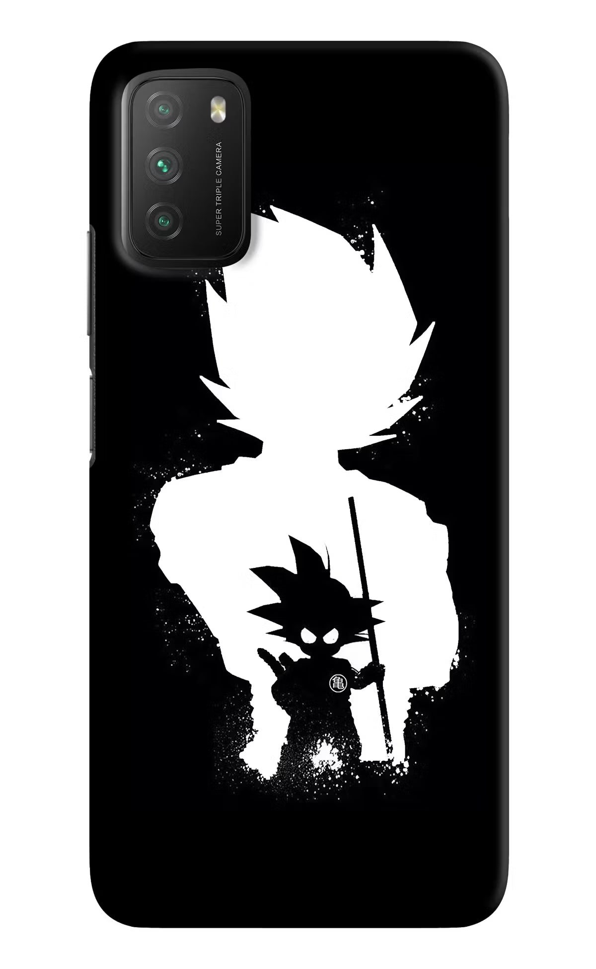 Goku Shadow Poco M3 Back Cover - Goku Shadow Poco M3 Hard Case Back Cover by Casekaro Goku Shadow Poco M3 Hard Case Back Cover by Casekaro