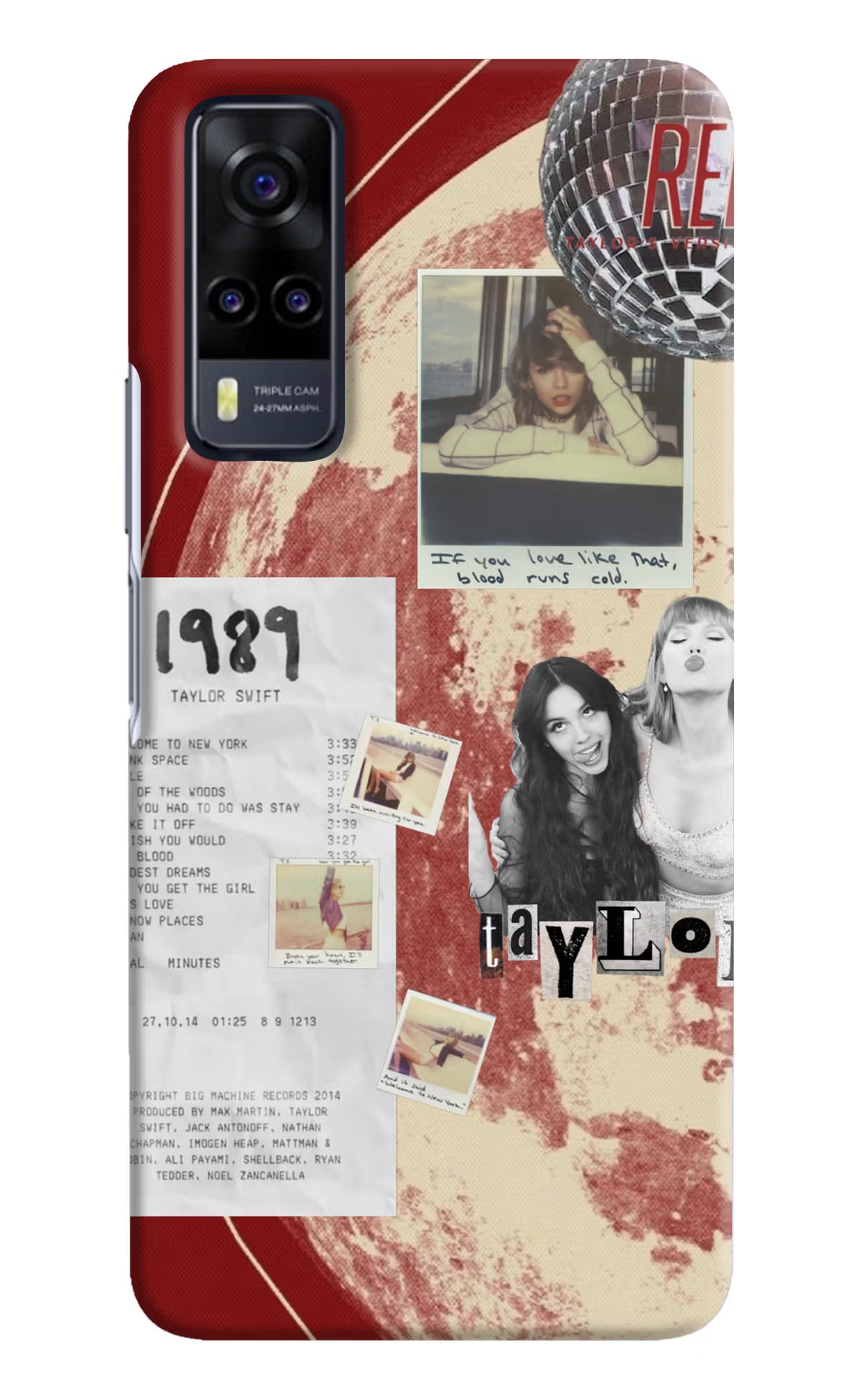 Taylor Swift Vivo Y31 Back Cover - Taylor Swift Vivo Y31 Back Cover Taylor Swift Vivo Y31 Back Cover
