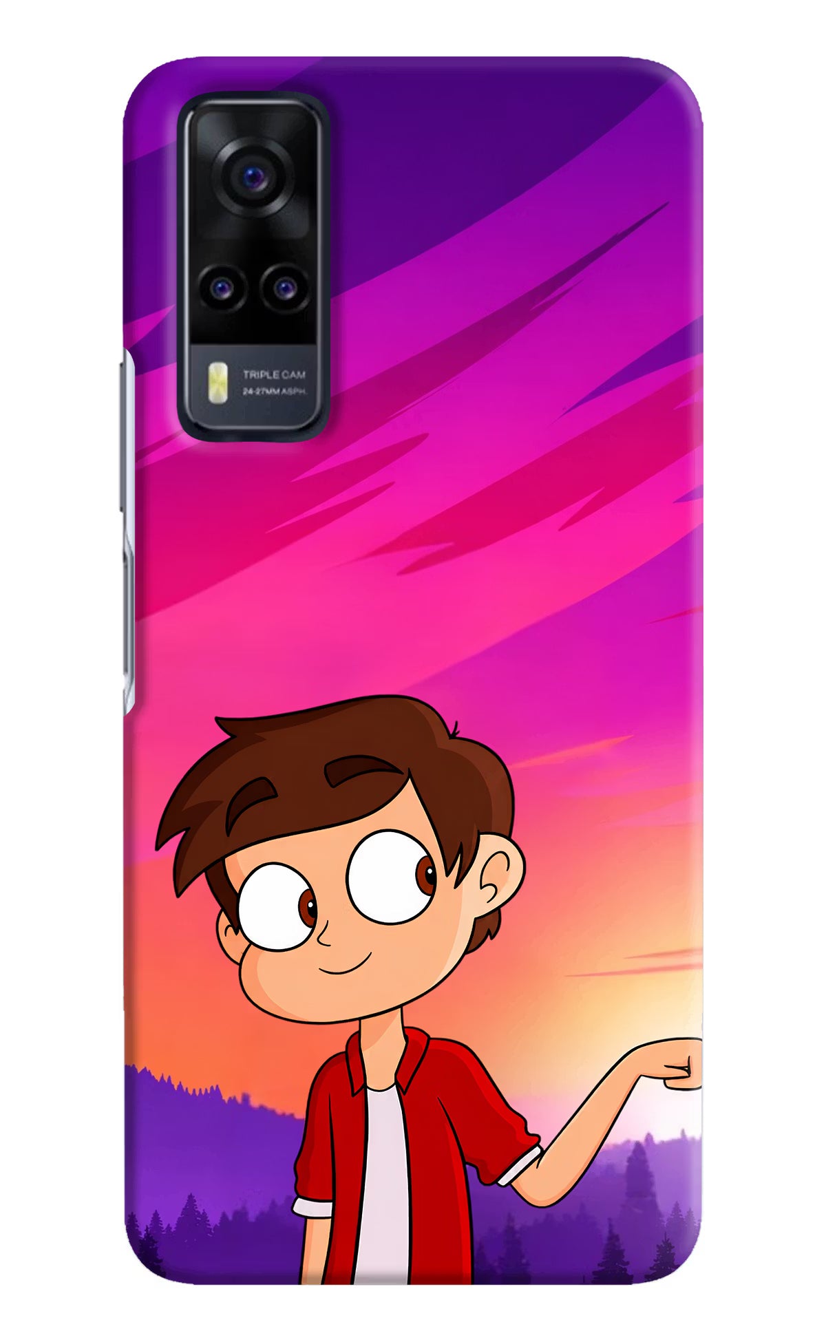 Marco Sunset Vivo Y31 Back Cover - Marco Sunset Vivo Y31 Back Cover Marco Sunset Vivo Y31 Back Cover