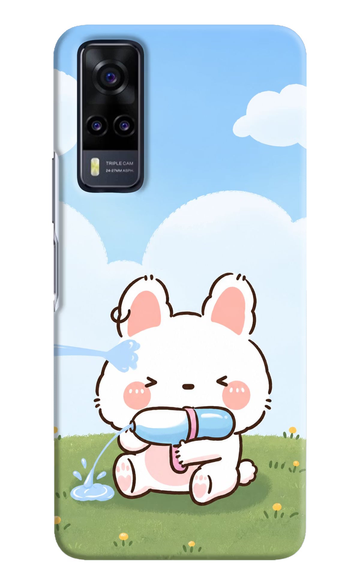 Bunny Treat Vivo Y31 Back Cover - Bunny Treat Vivo Y31 Back Cover Bunny Treat Vivo Y31 Back Cover