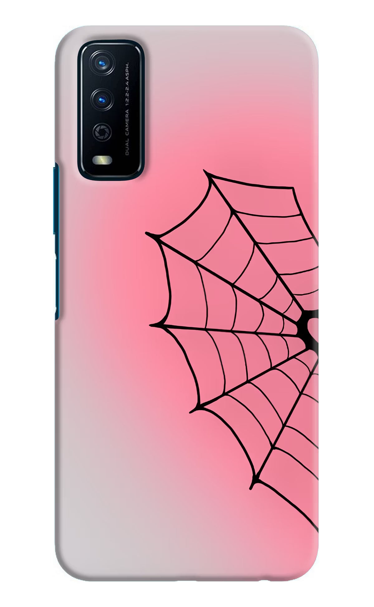 Pink Web Vivo Y12s Back Cover - Pink Web Vivo Y12s Back Cover Pink Web Vivo Y12s Back Cover