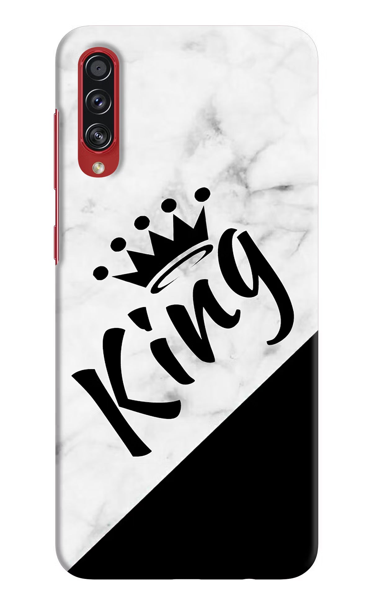 King Samsung A70s Back Cover - King Samsung A70s Hard Case Back Cover by Casekaro King Samsung A70s Hard Case Back Cover by Casekaro