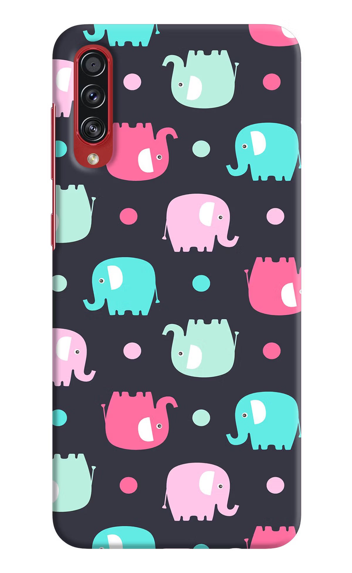Elephants Samsung A70s Back Cover - Elephants Samsung A70s Hard Case Back Cover by Casekaro Elephants Samsung A70s Hard Case Back Cover by Casekaro