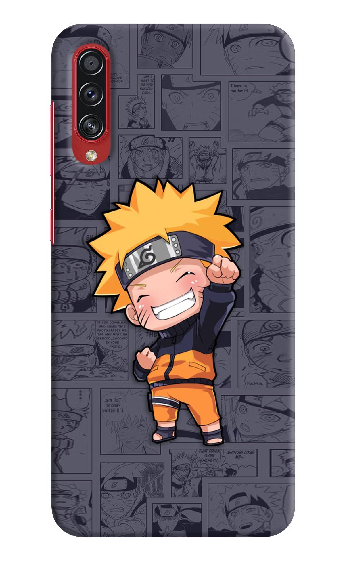 Chota Naruto Samsung A70s Back Cover - Chota Naruto Samsung A70s Hard Case Back Cover by Casekaro Chota Naruto Samsung A70s Hard Case Back Cover by Casekaro