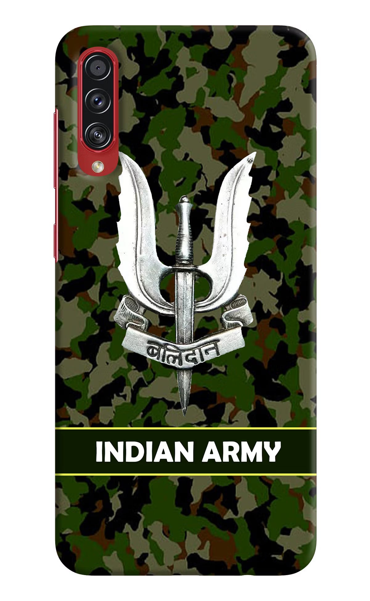 Balidan Indian Logo Samsung A70s Back Cover - Balidan Indian Logo Samsung A70s Hard Case Back Cover by Casekaro Balidan Indian Logo Samsung A70s Hard Case Back Cover by Casekaro