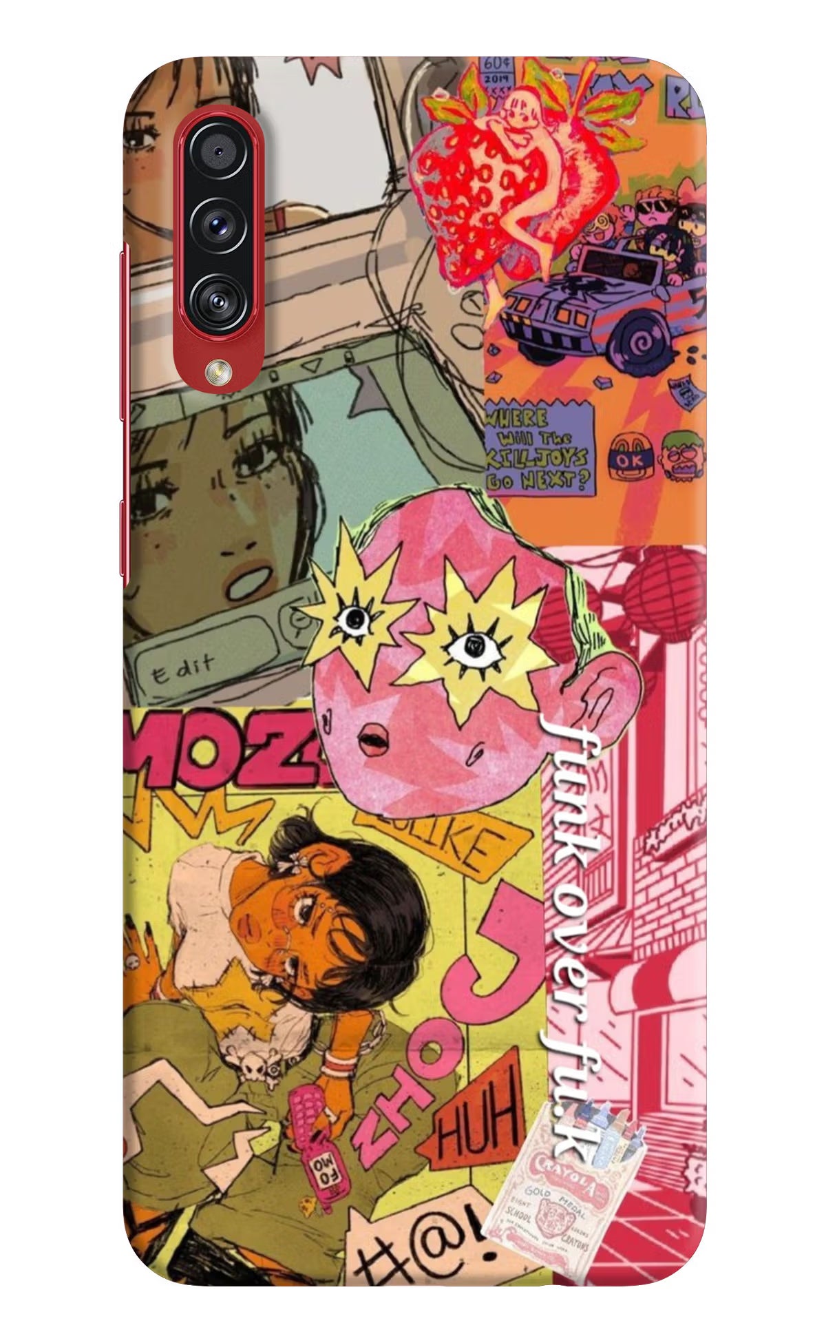 Funkover Samsung A70s Back Cover - Funkover Samsung A70s Back Cover Funkover Samsung A70s Back Cover