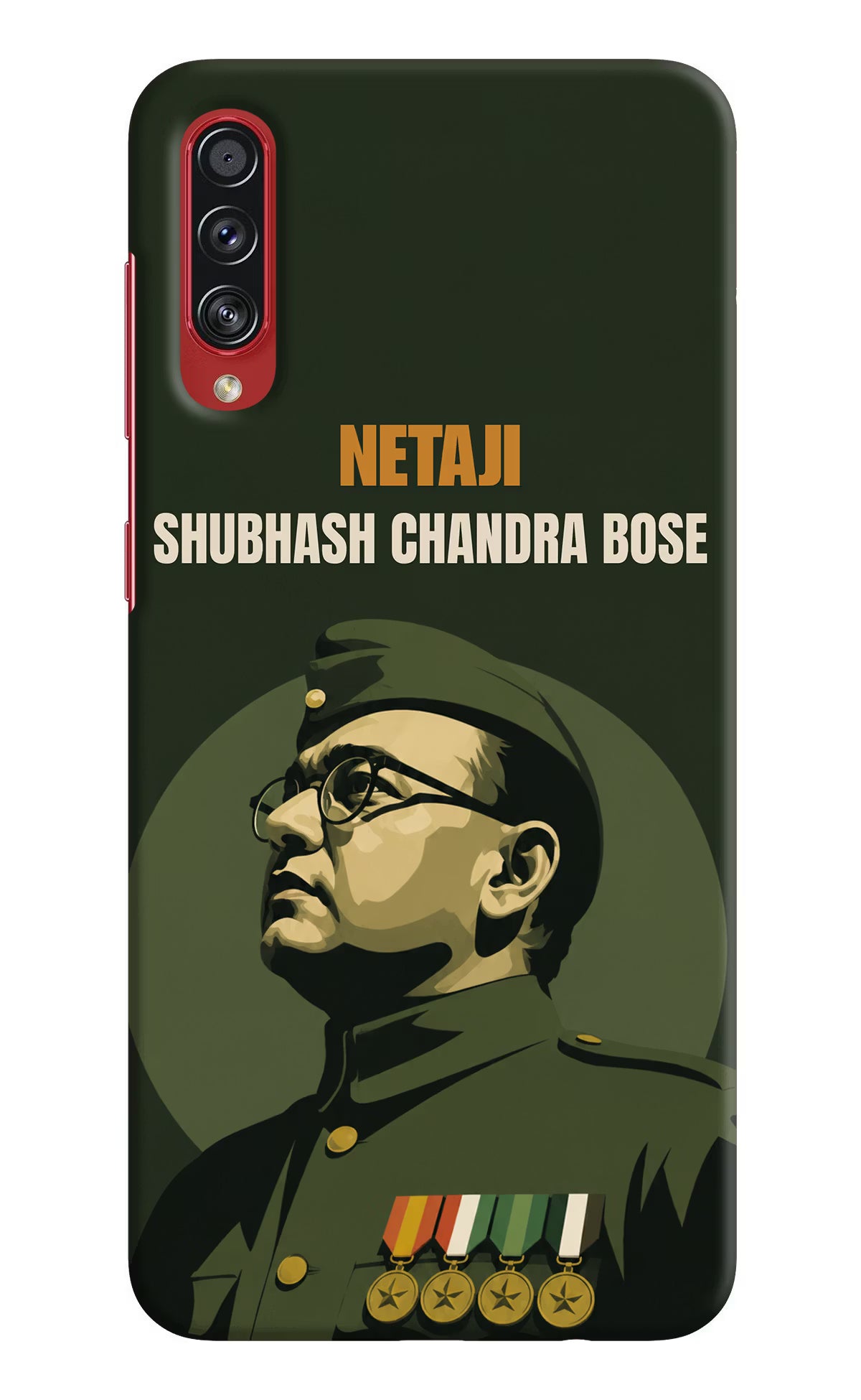 Netaji Legacy Samsung A70s Back Cover - Netaji Legacy Samsung A70s Back Cover Netaji Legacy Samsung A70s Back Cover