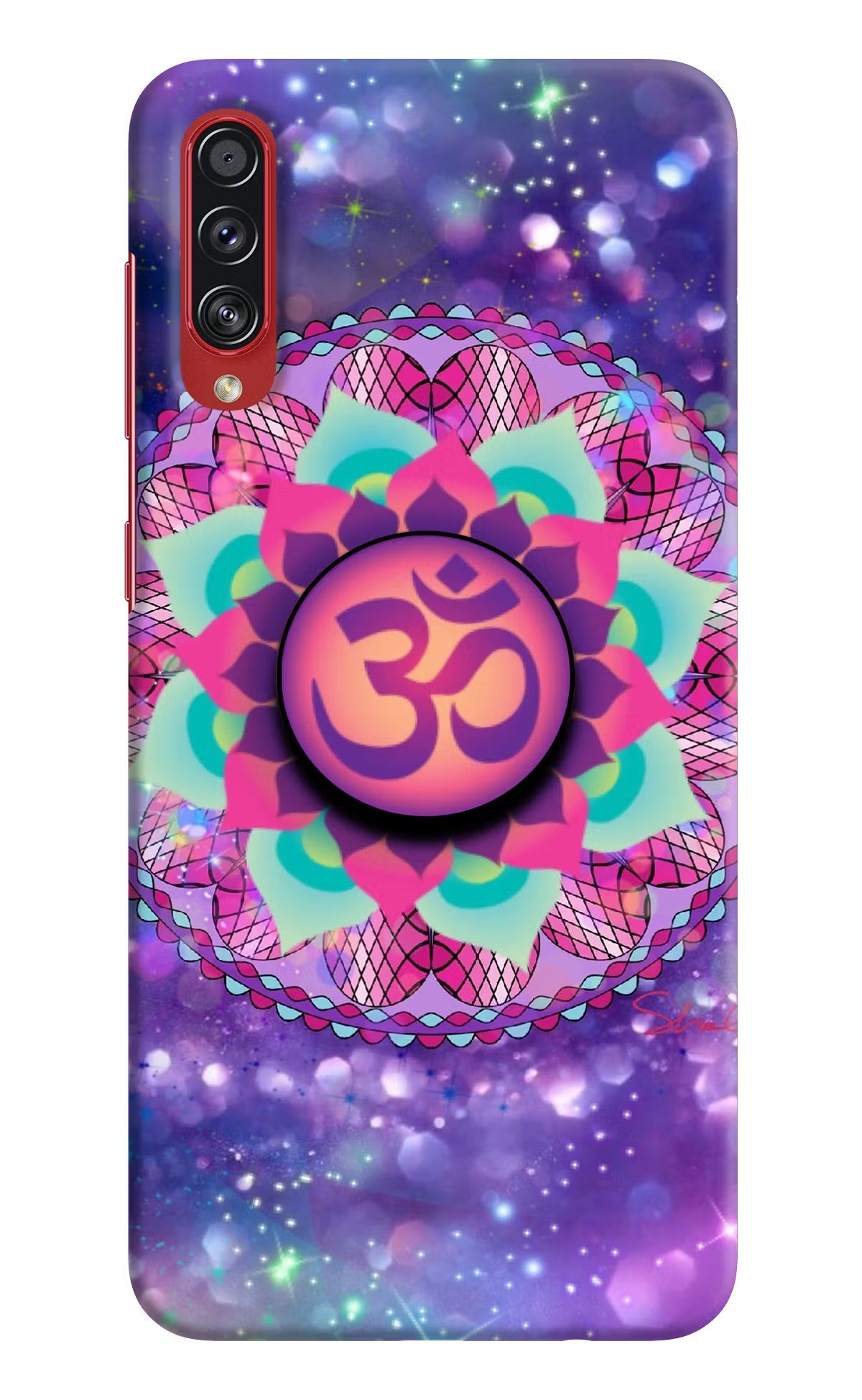 Om Purple Samsung A70s Pop Case - Om Purple Samsung A70s Pop Case by Casekaro Om Purple Samsung A70s Pop Case by Casekaro