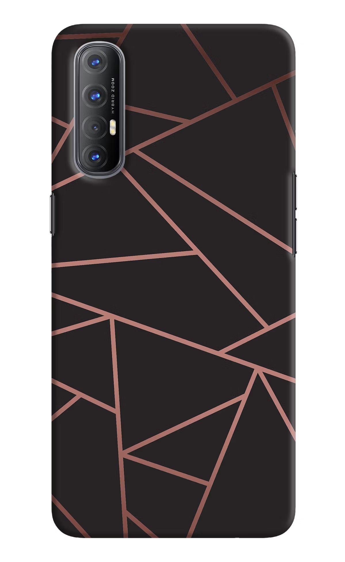 Geometric Pattern Oppo Reno3 Pro Back Cover - Geometric Pattern Oppo Reno3 Pro Hard Case Back Cover by Casekaro Geometric Pattern Oppo Reno3 Pro Hard Case Back Cover by Casekaro