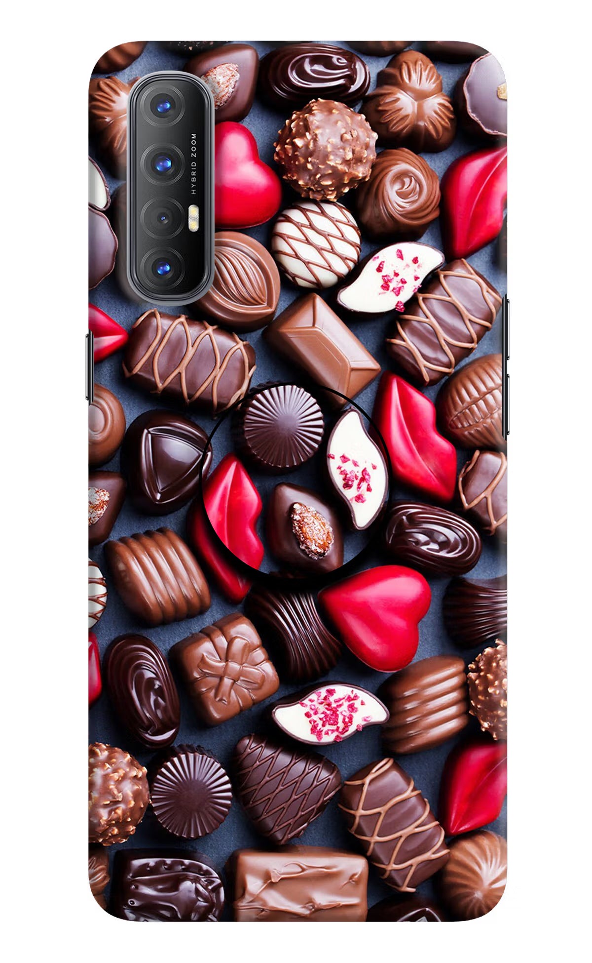 Chocolates Oppo Reno3 Pro Pop Case - Chocolates Oppo Reno3 Pro Pop Case by Casekaro Chocolates Oppo Reno3 Pro Pop Case by Casekaro