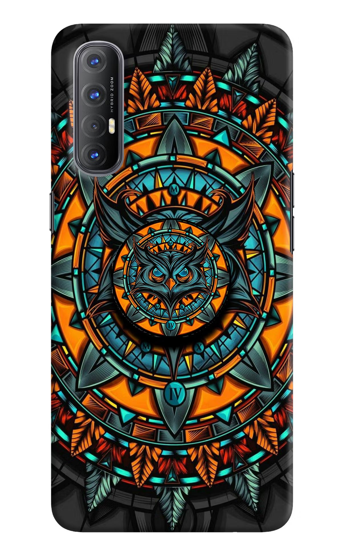 Angry Owl Oppo Reno3 Pro Pop Case - Angry Owl Oppo Reno3 Pro Pop Case by Casekaro Angry Owl Oppo Reno3 Pro Pop Case by Casekaro