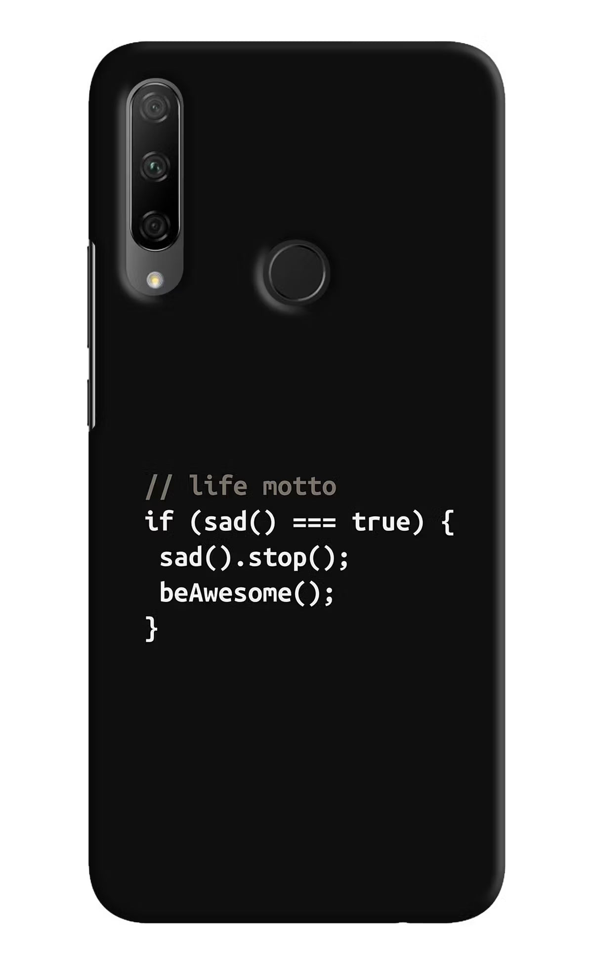 Life Motto Code Honor 9X Back Cover - Life Motto Code Honor 9X Hard Case Back Cover by Casekaro Life Motto Code Honor 9X Hard Case Back Cover by Casekaro