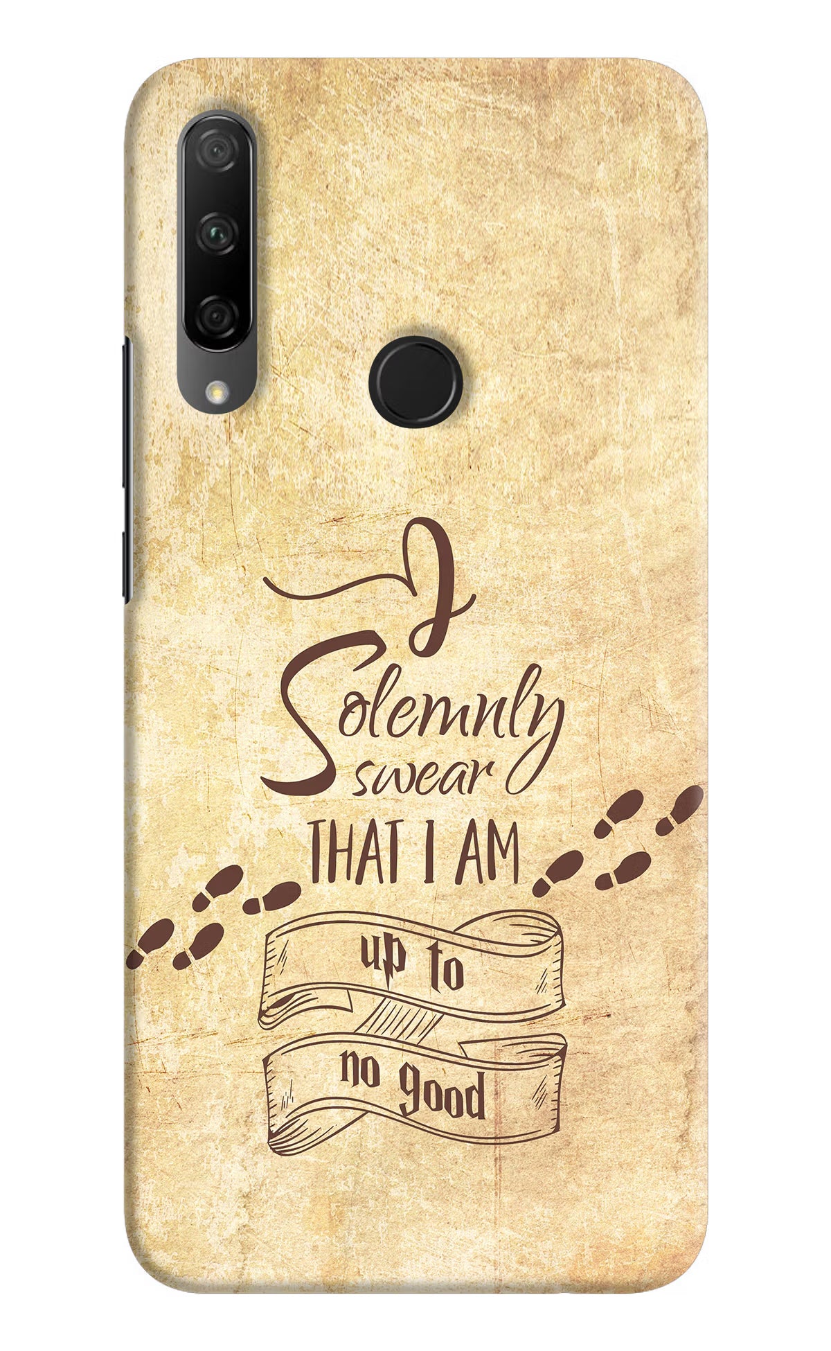 I Solemnly swear that i up to no good Honor 9X Back Cover - I Solemnly swear that i up to no good Honor 9X Hard Case Back Cover by Casekaro I Solemnly swear that i up to no good Honor 9X Hard Case Back Cover by Casekaro